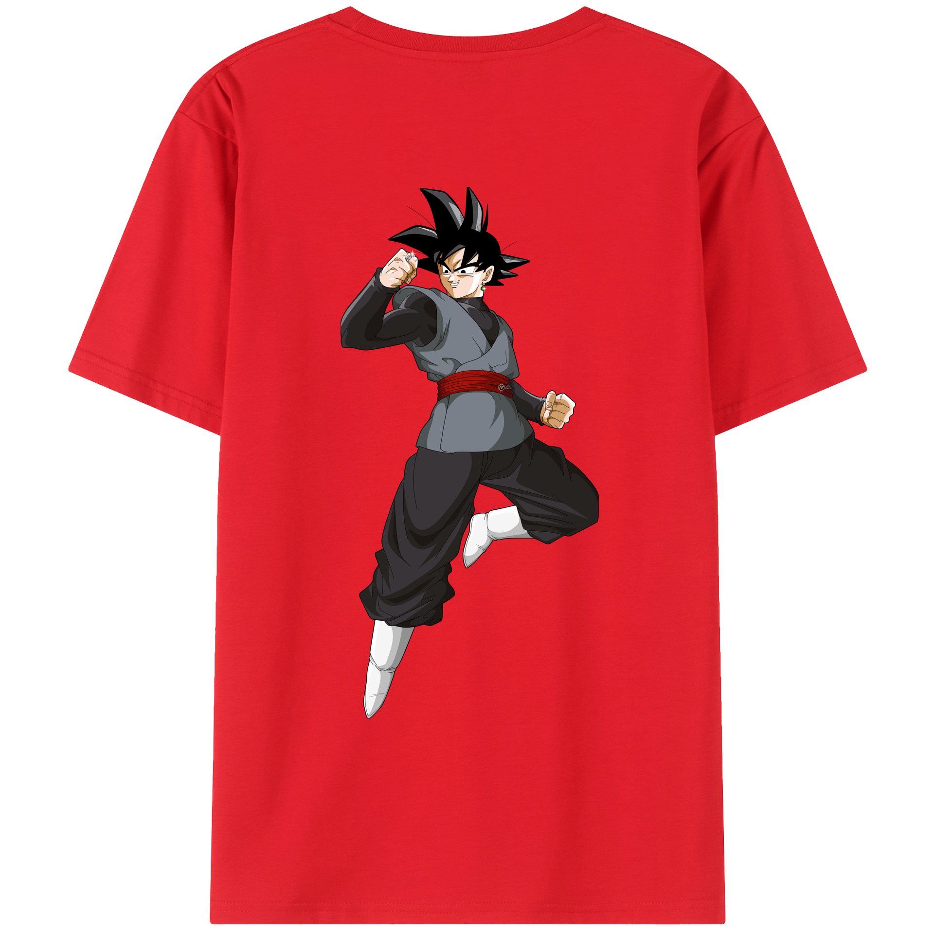 （画像用） ドラゴンボール ベジータ四世（Bejīta Yonsei）DRAGON BALL Vegeta IV レディース半袖Tシャツ(バックプリント)