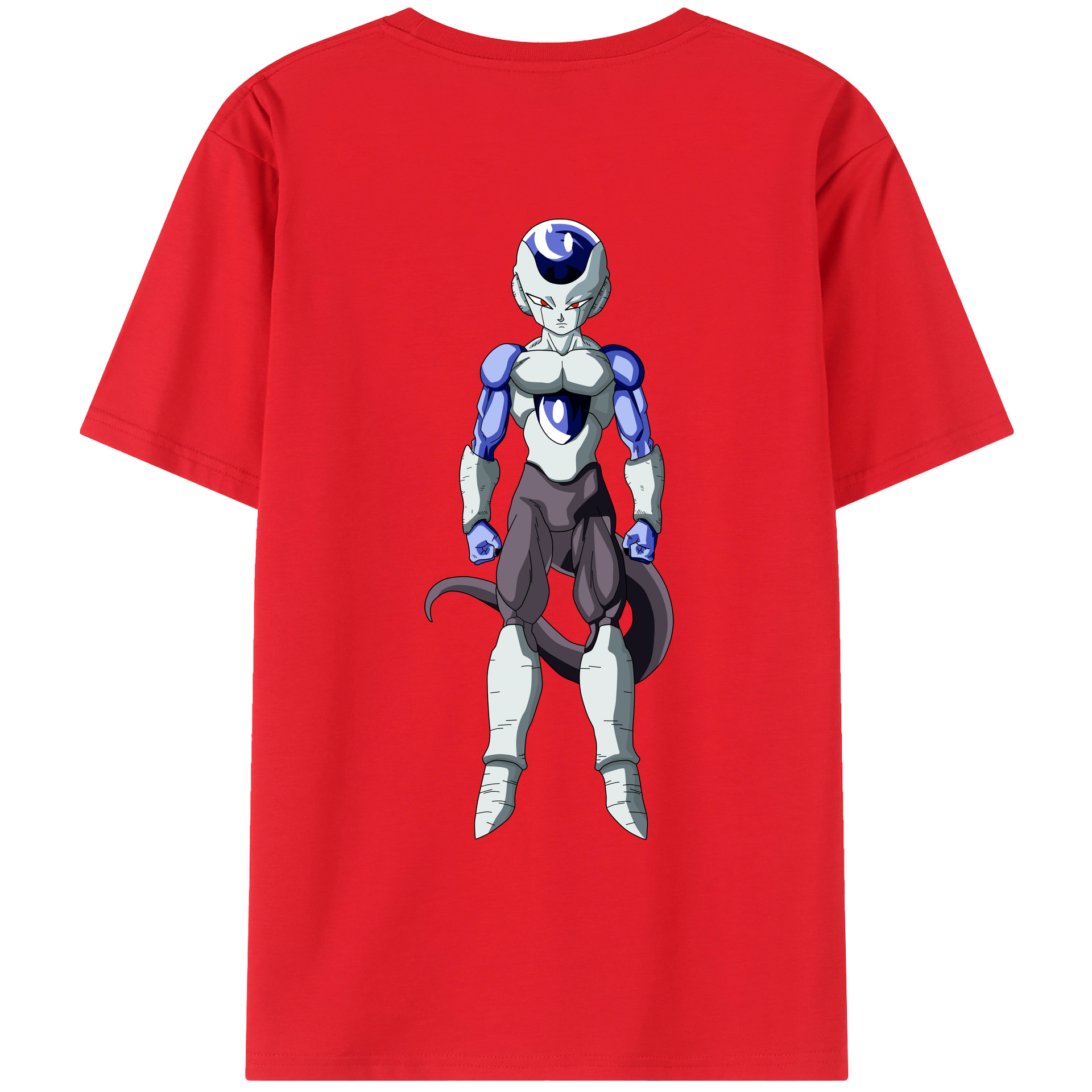 （画像用） ドラゴンボール フリーザ DRAGON BALL Frieza レディース半袖Tシャツ(バックプリント)