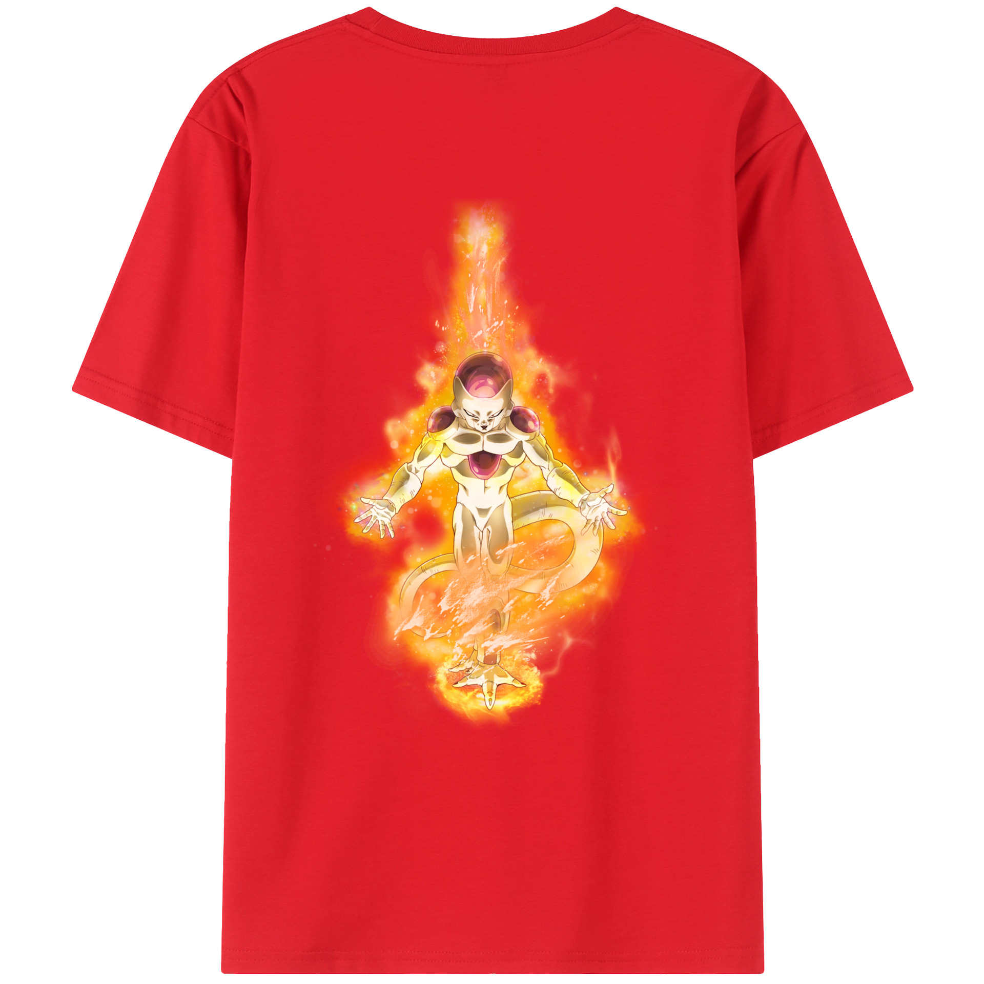 （画像用） ドラゴンボール フリーザ DRAGON BALL Frieza レディース半袖Tシャツ(バックプリント)