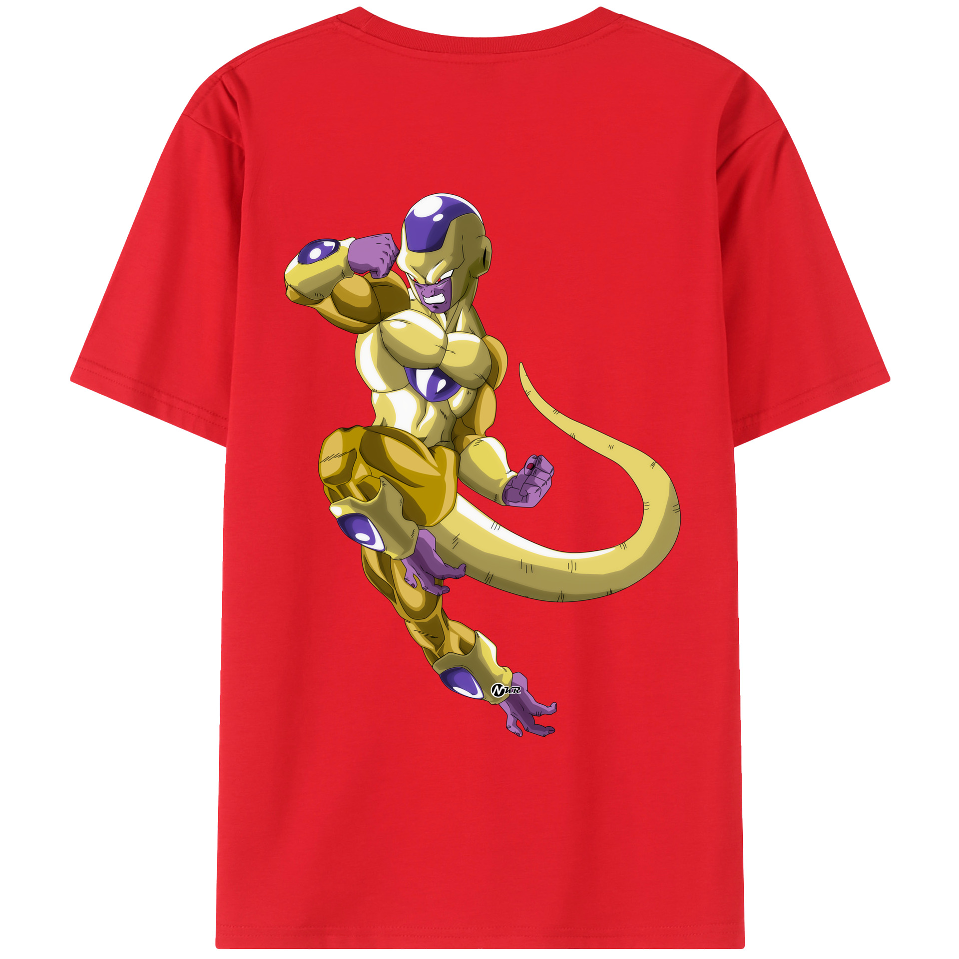 （画像用） ドラゴンボール フリーザ DRAGON BALL Frieza レディース半袖Tシャツ(バックプリント)
