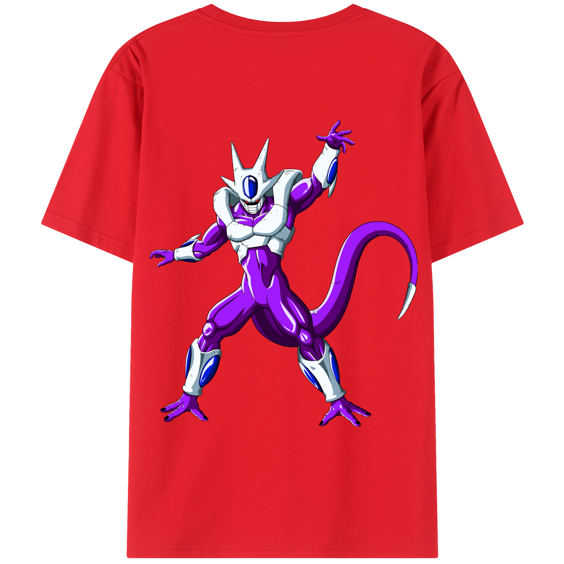（画像用） ドラゴンボール クウラ DRAGON BALL Cooler Coora レディース半袖Tシャツ(バックプリント)