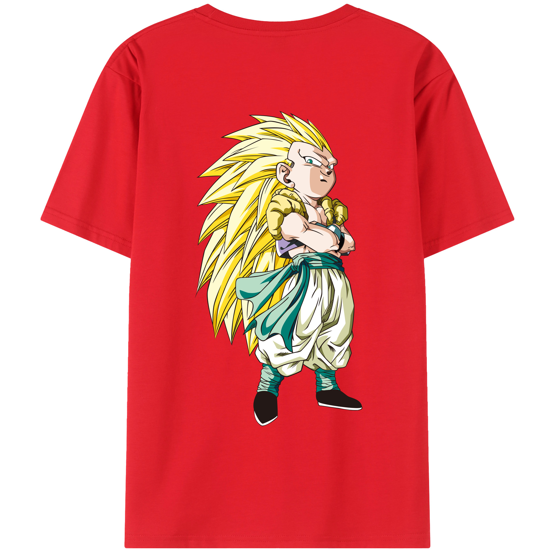 （画像用） ドラゴンボール ベジット DRAGON BALL Vegetto レディース半袖Tシャツ(バックプリント)
