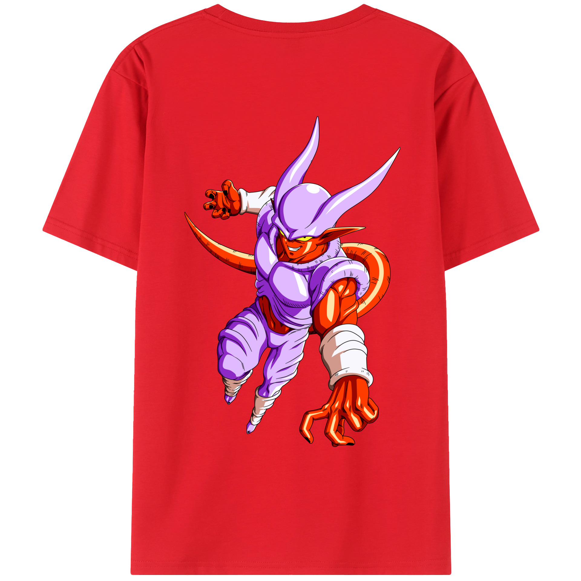 （画像用） ドラゴンボール ジャネンバ DRAGON BALL Janemba レディース半袖Tシャツ(バックプリント)