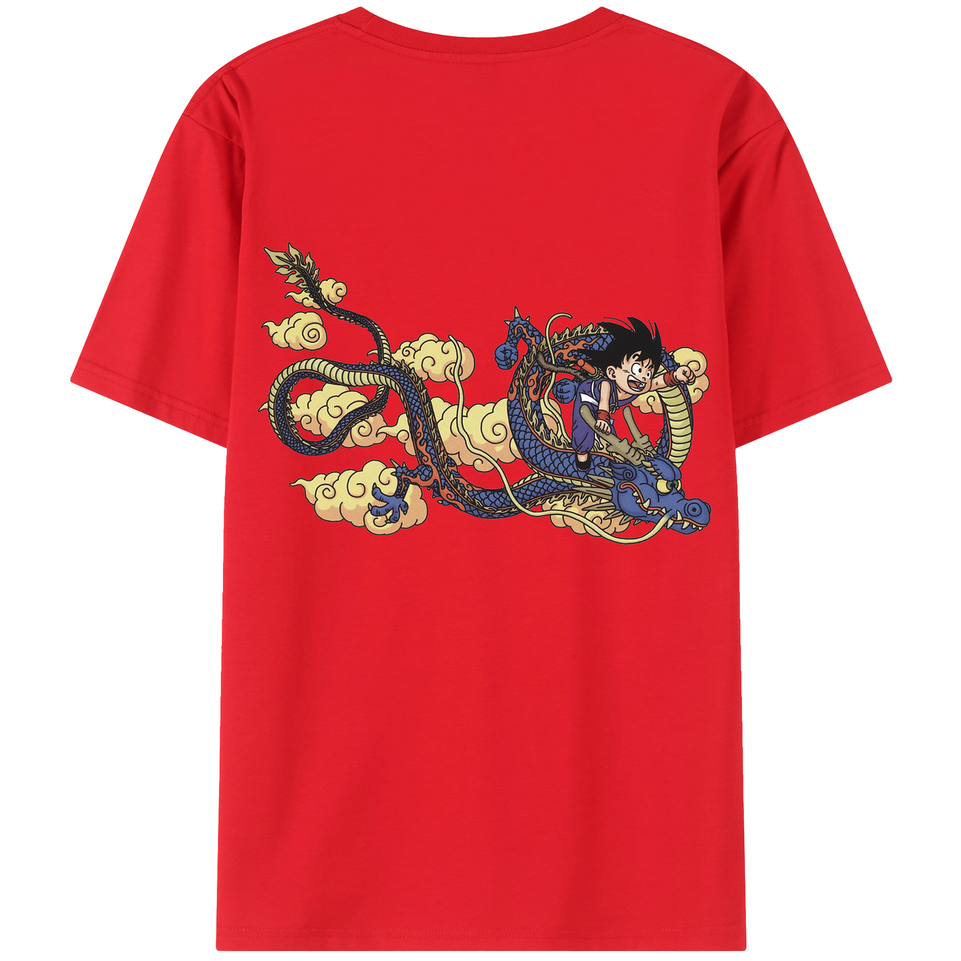 （画像用） ドラゴンボール 神龍 シェンロン DRAGON BALL Shenron レディース半袖Tシャツ(バックプリント)