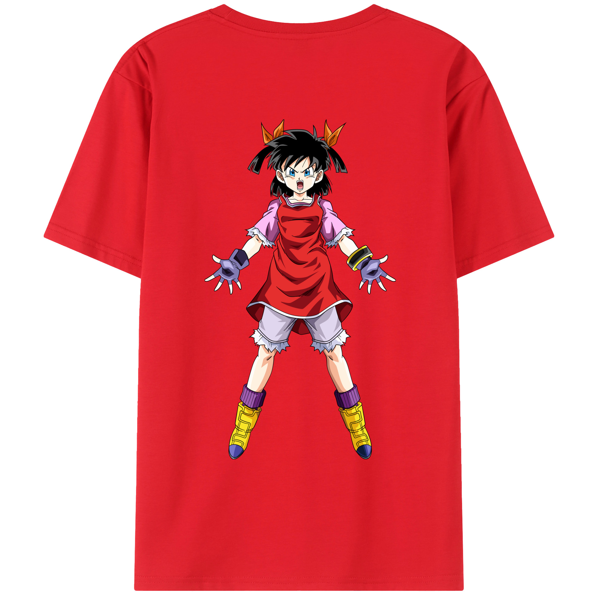 （画像用） ドラゴンボール パン DRAGON BALL Pan レディース半袖Tシャツ(バックプリント)