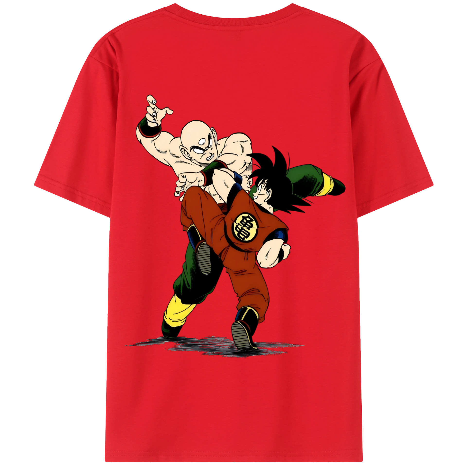 （画像用） ドラゴンボール DRAGON BALL レディース半袖Tシャツ(バックプリント)