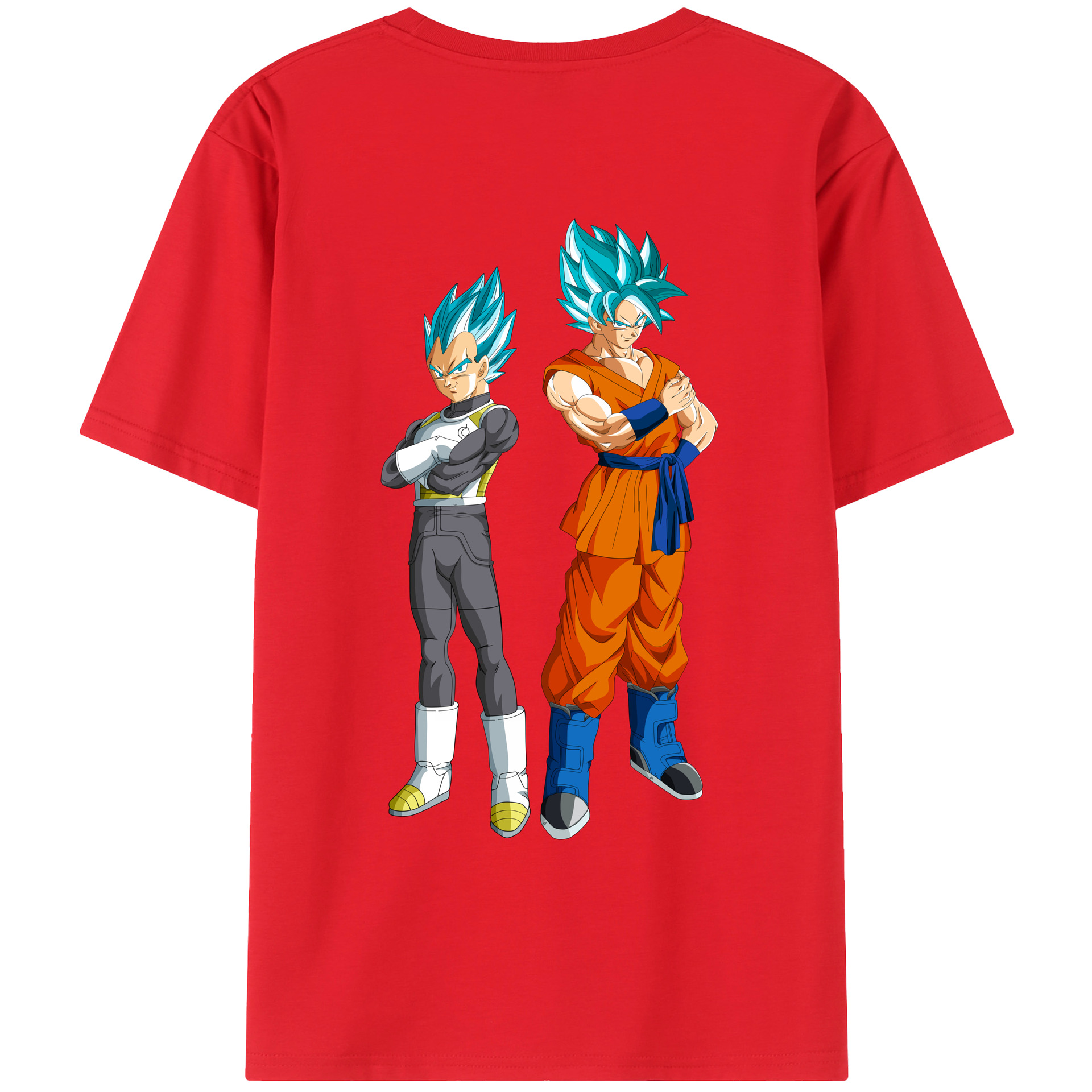 （画像用） ドラゴンボール DRAGON BALL レディース半袖Tシャツ(バックプリント)