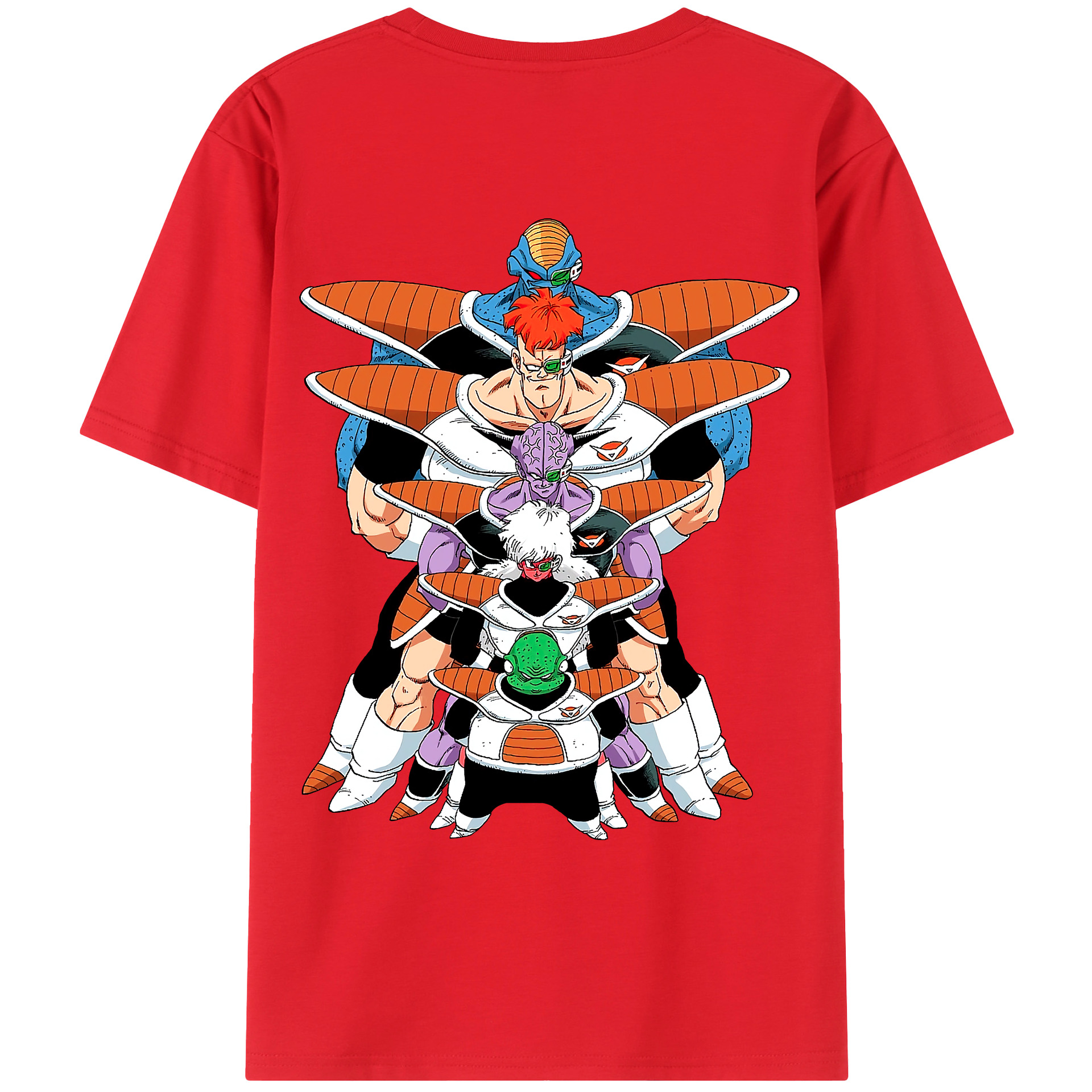 （画像用） ドラゴンボール DRAGON BALL レディース半袖Tシャツ(バックプリント)