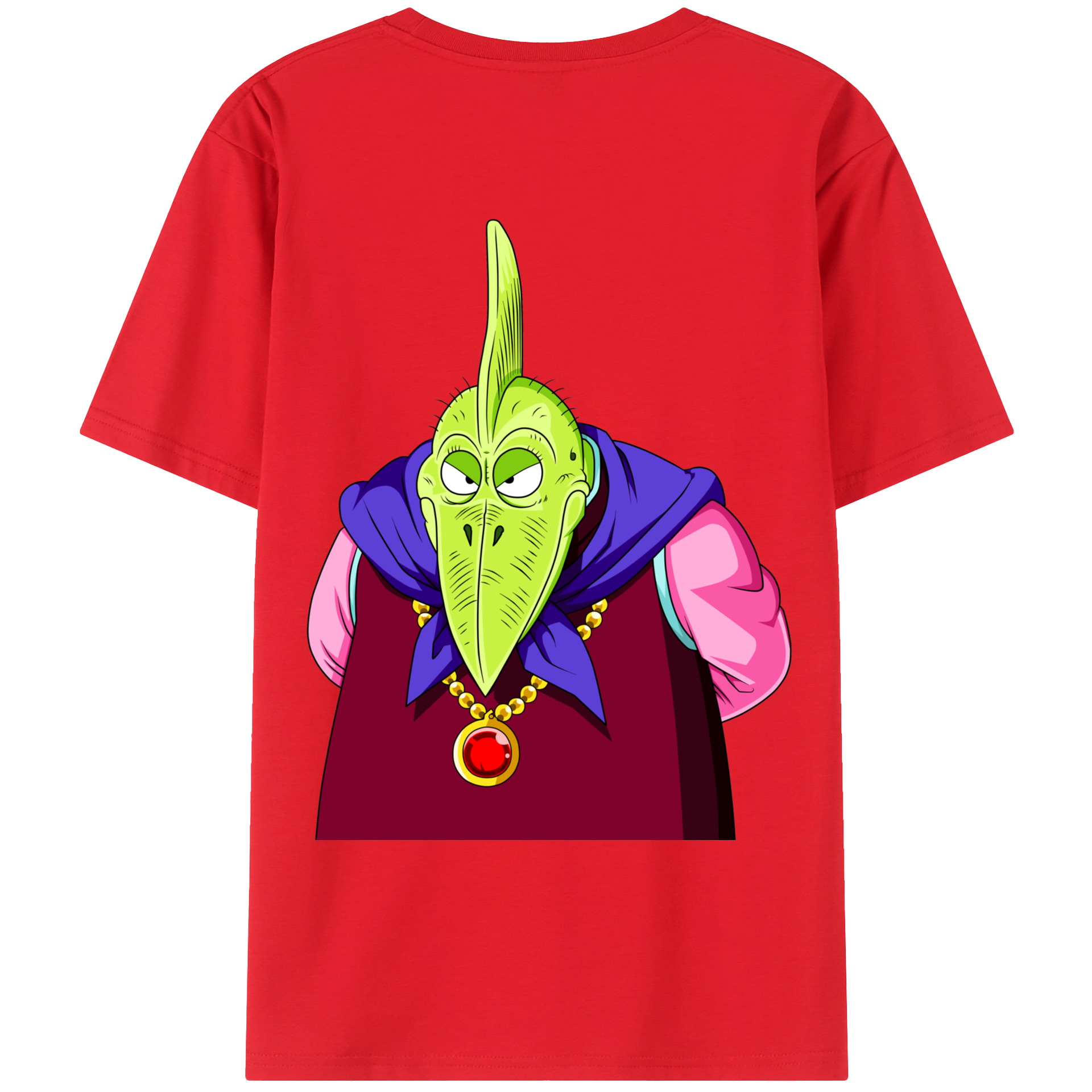 （画像用） ドラゴンボール DRAGON BALL レディース半袖Tシャツ(バックプリント)