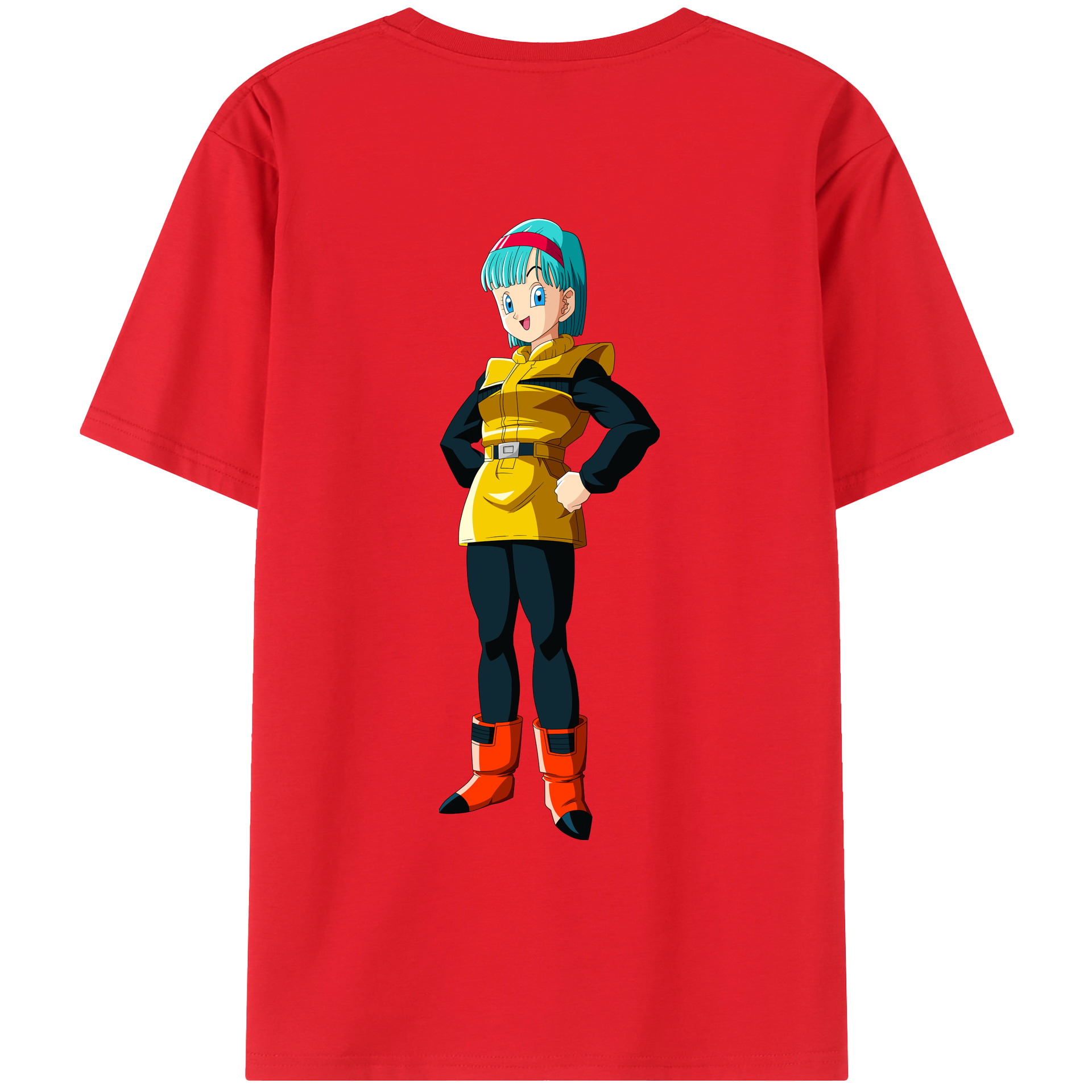 （画像用） ドラゴンボール DRAGON BALL レディース半袖Tシャツ(バックプリント)
