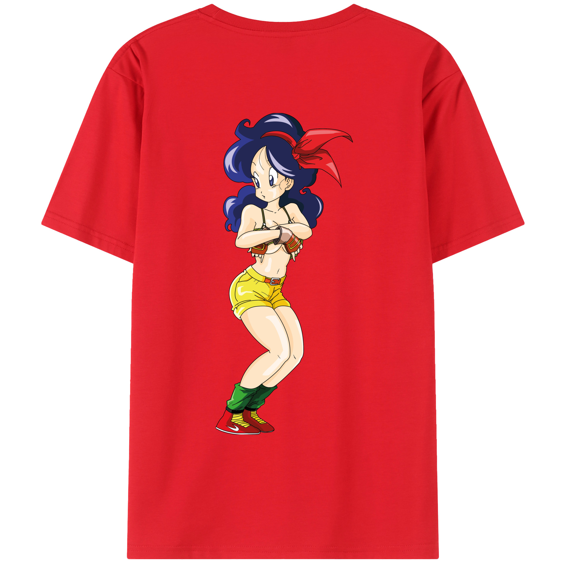 （画像用） ドラゴンボール DRAGON BALL レディース半袖Tシャツ(バックプリント)