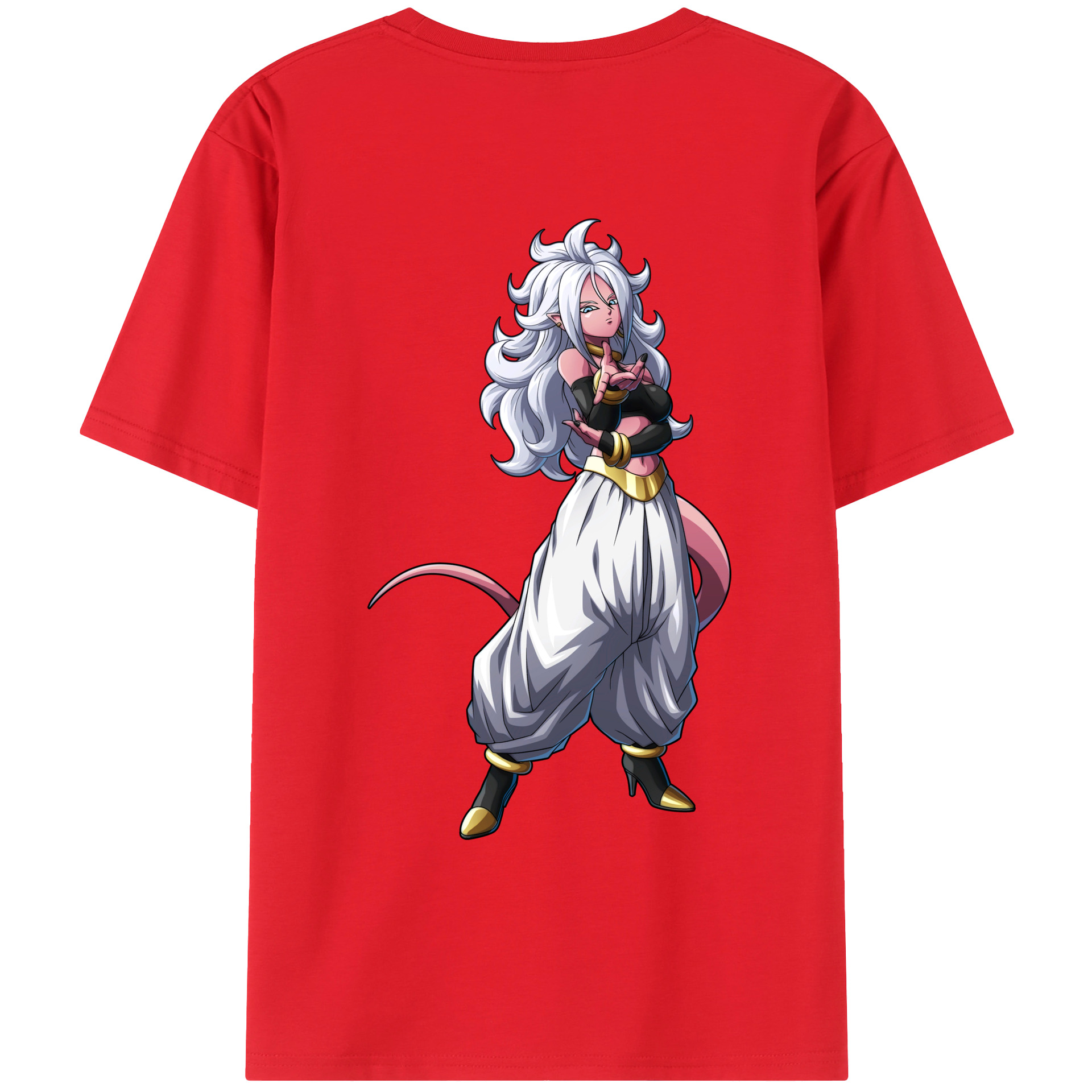 （画像用） ドラゴンボール DRAGON BALL レディース半袖Tシャツ(バックプリント)