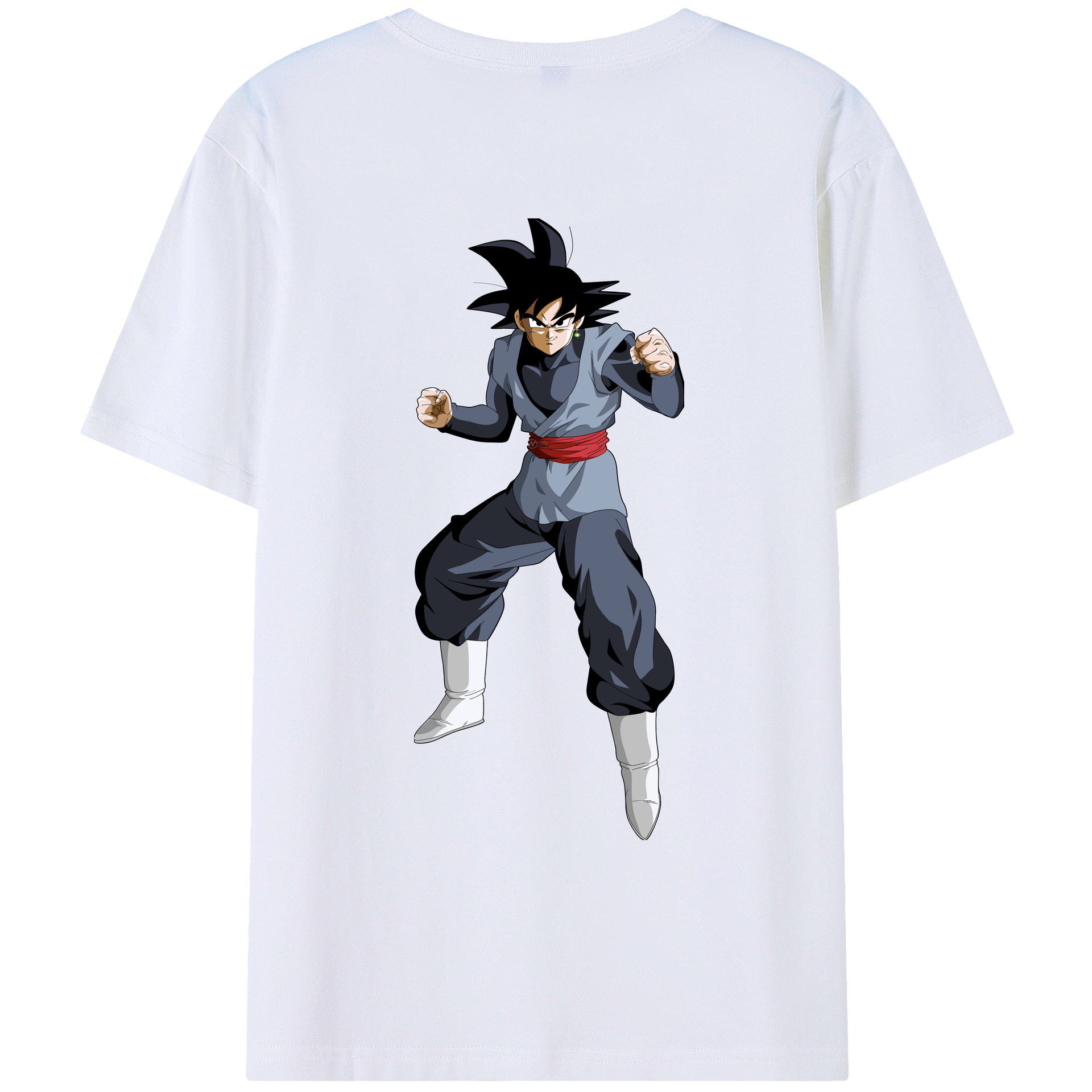 （画像用） ドラゴンボール ベジータ四世（Bejīta Yonsei）DRAGON BALL Vegeta IV レディース半袖Tシャツ(バックプリント)