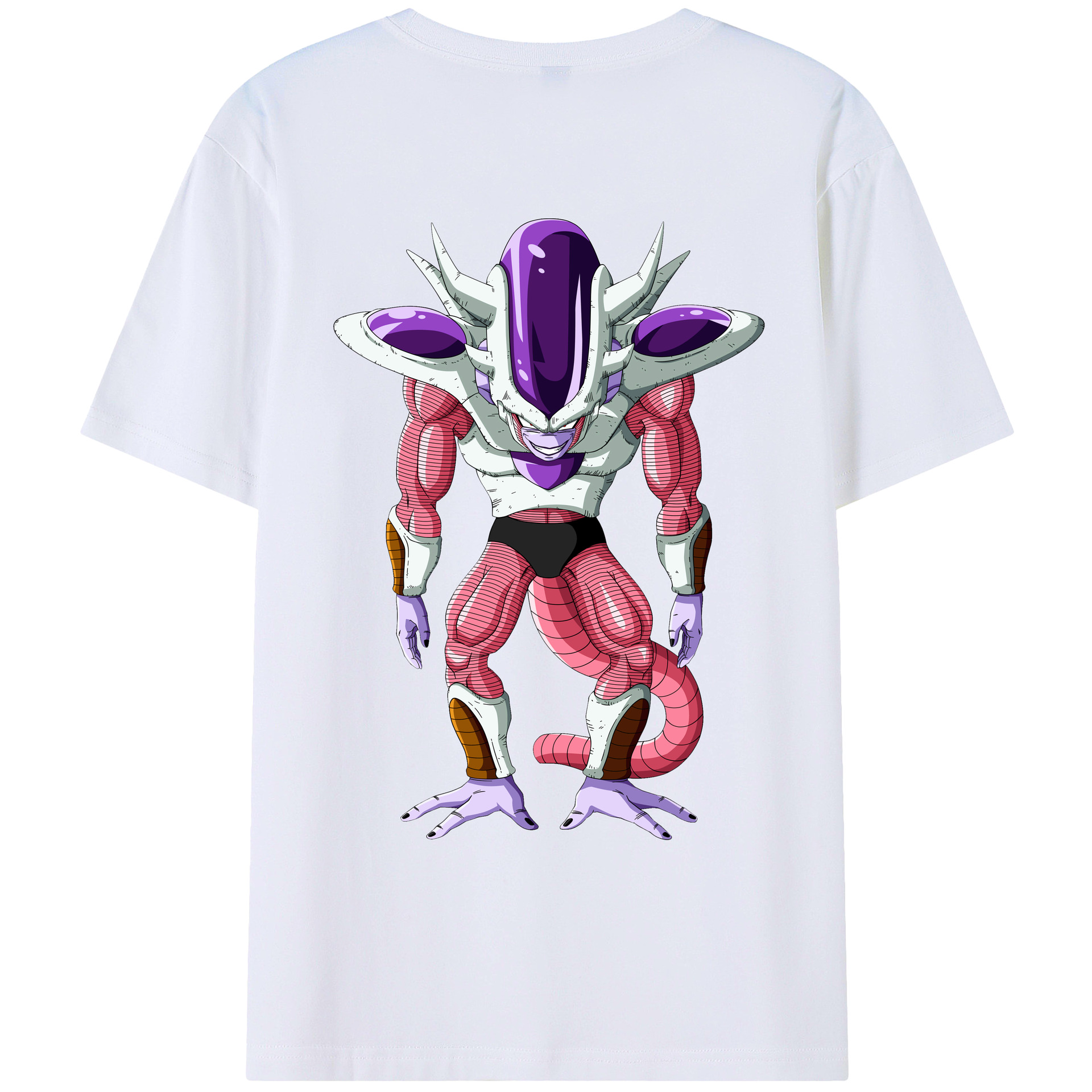 （画像用） ドラゴンボール フリーザ DRAGON BALL Frieza レディース半袖Tシャツ(バックプリント)