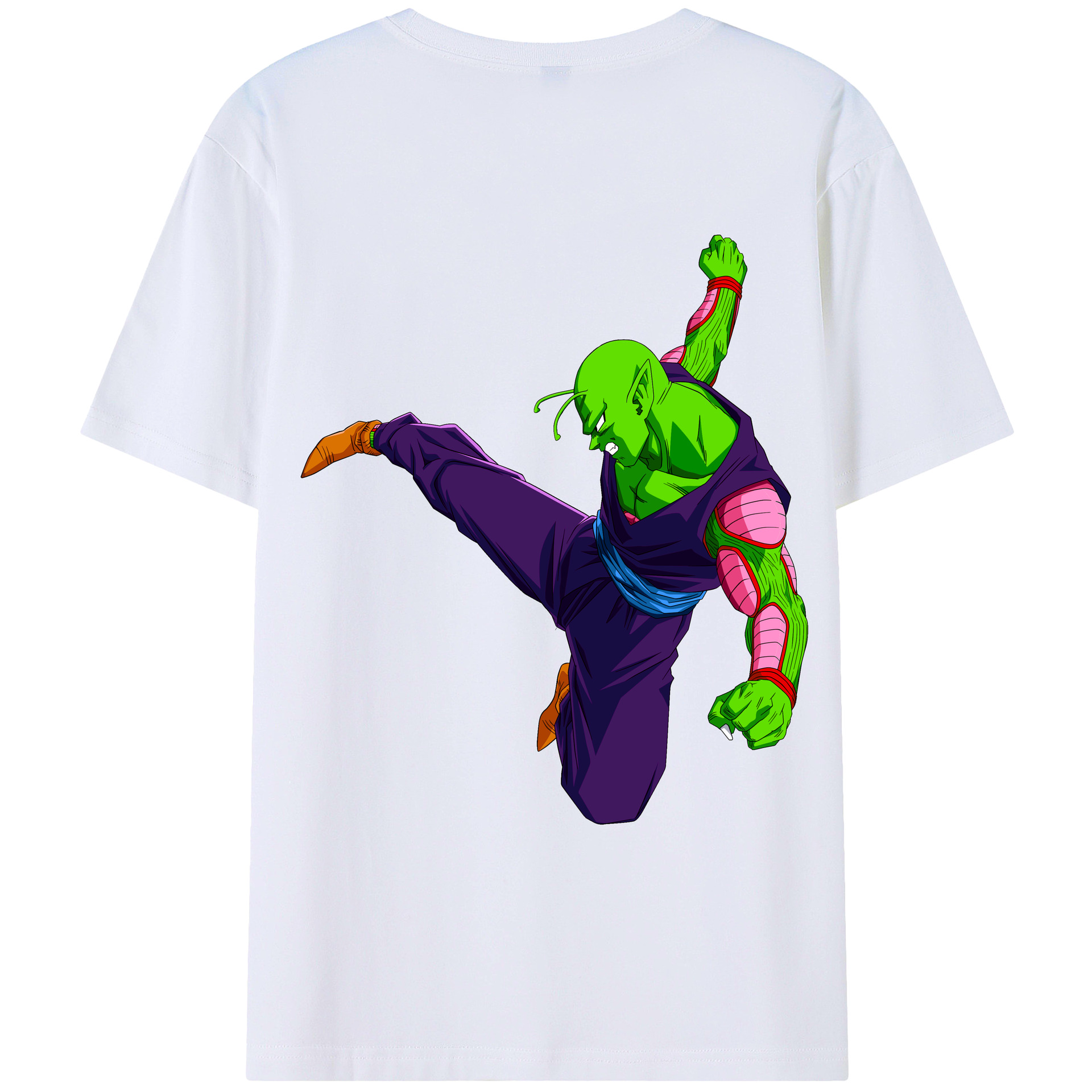 （画像用） ドラゴンボール ピッコロ DRAGON BALL Piccolo レディース半袖Tシャツ(バックプリント)