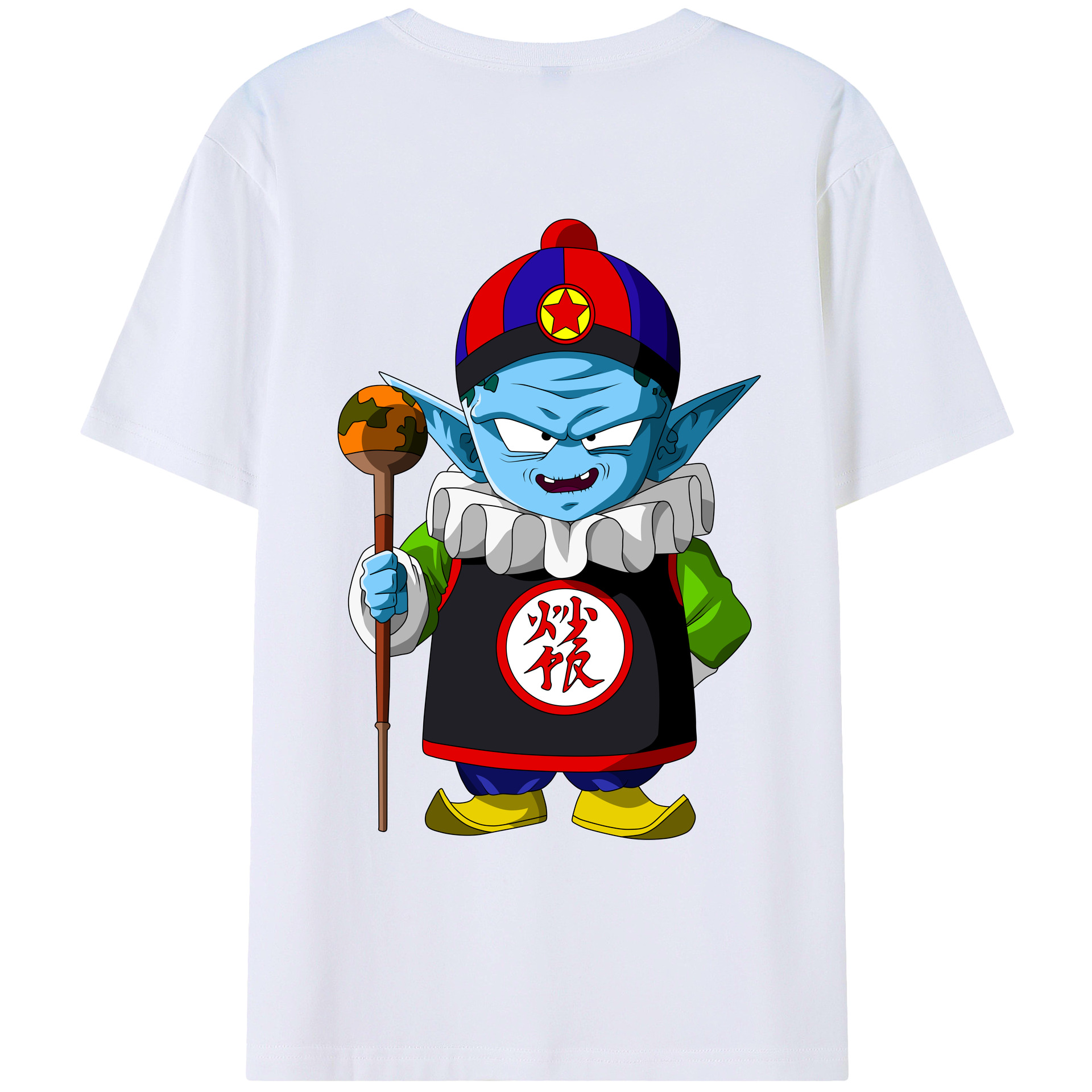 （画像用） ドラゴンボール DRAGON BALL レディース半袖Tシャツ(バックプリント)