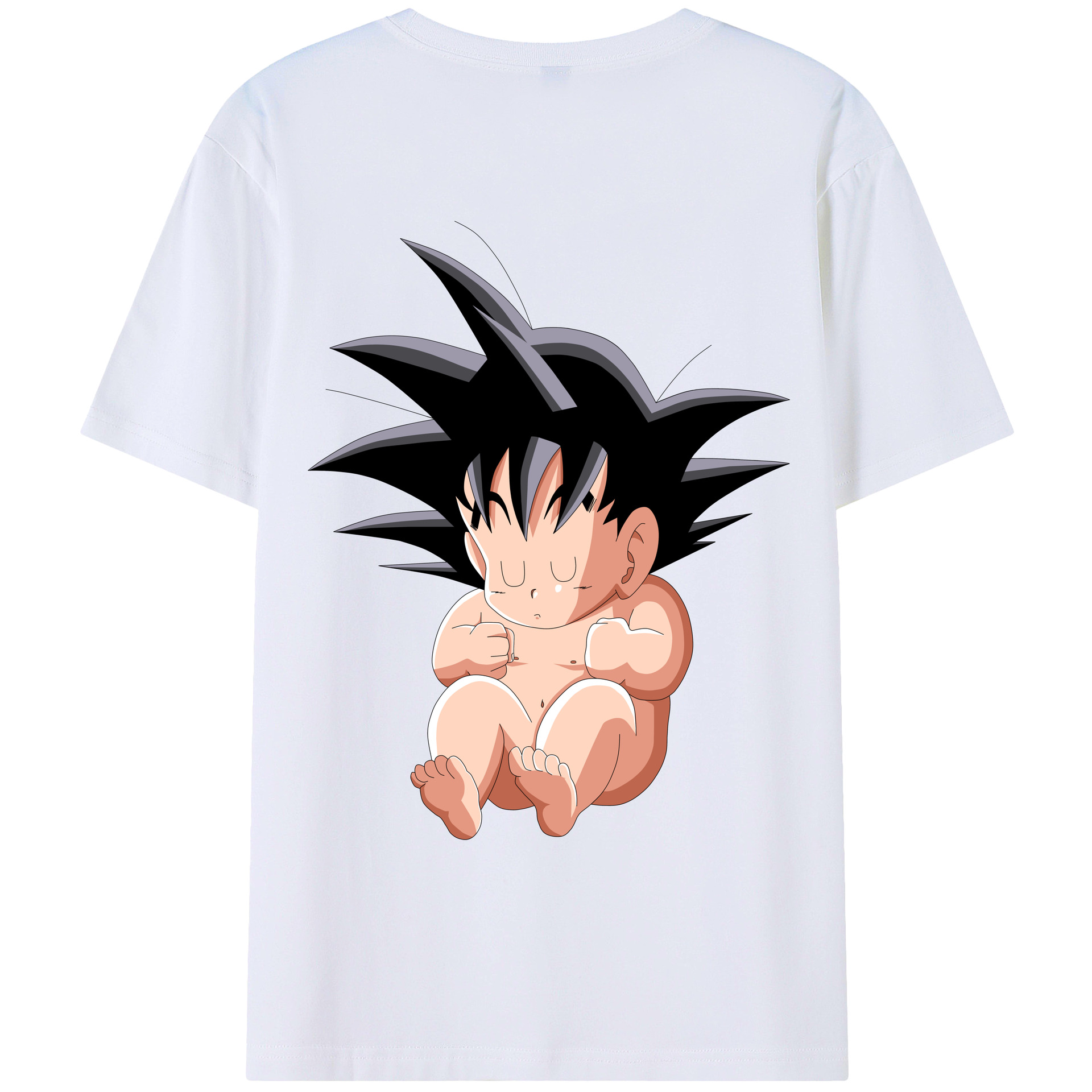 （画像用） ドラゴンボール 孫悟空（そん ごくう）Son Goku カカロット DRAGON BALL Kakarotto レディース半袖Tシャツ(バックプリント)