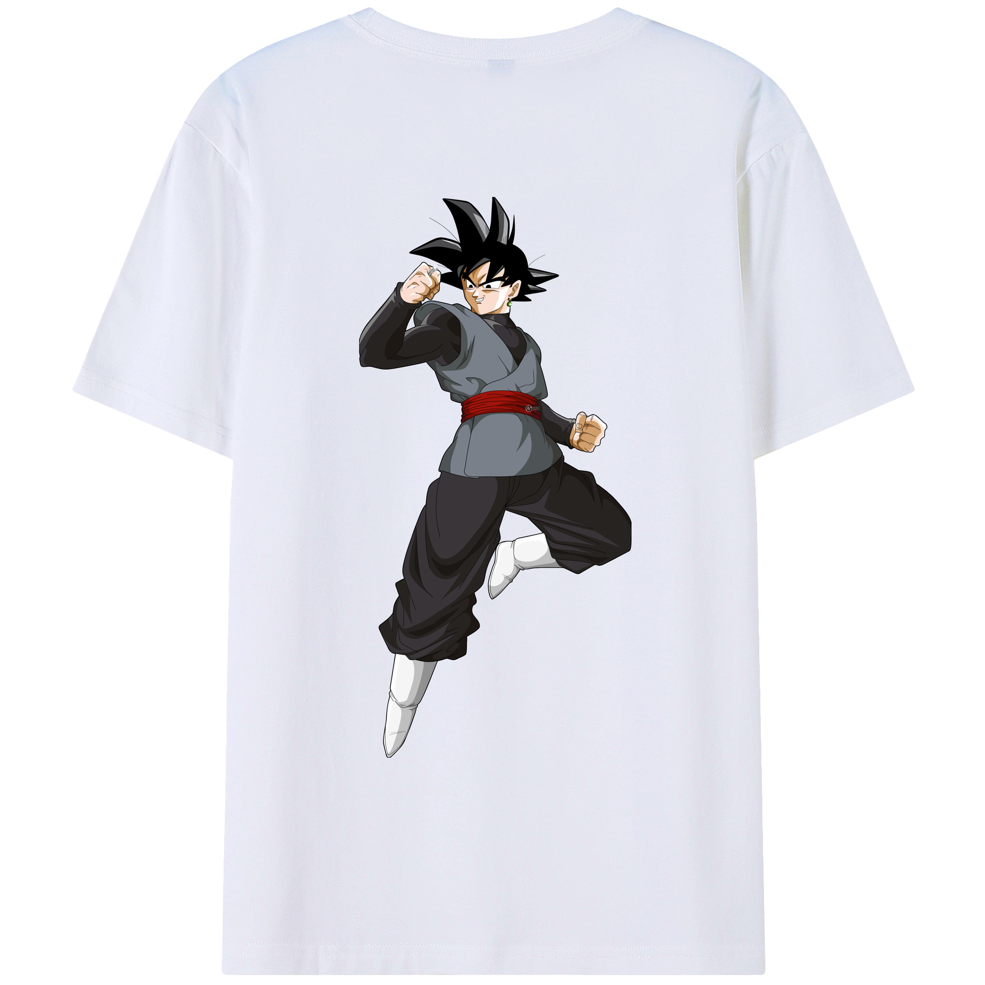 （画像用） ドラゴンボール ベジータ四世（Bejīta Yonsei）DRAGON BALL Vegeta IV レディース半袖Tシャツ(バックプリント)