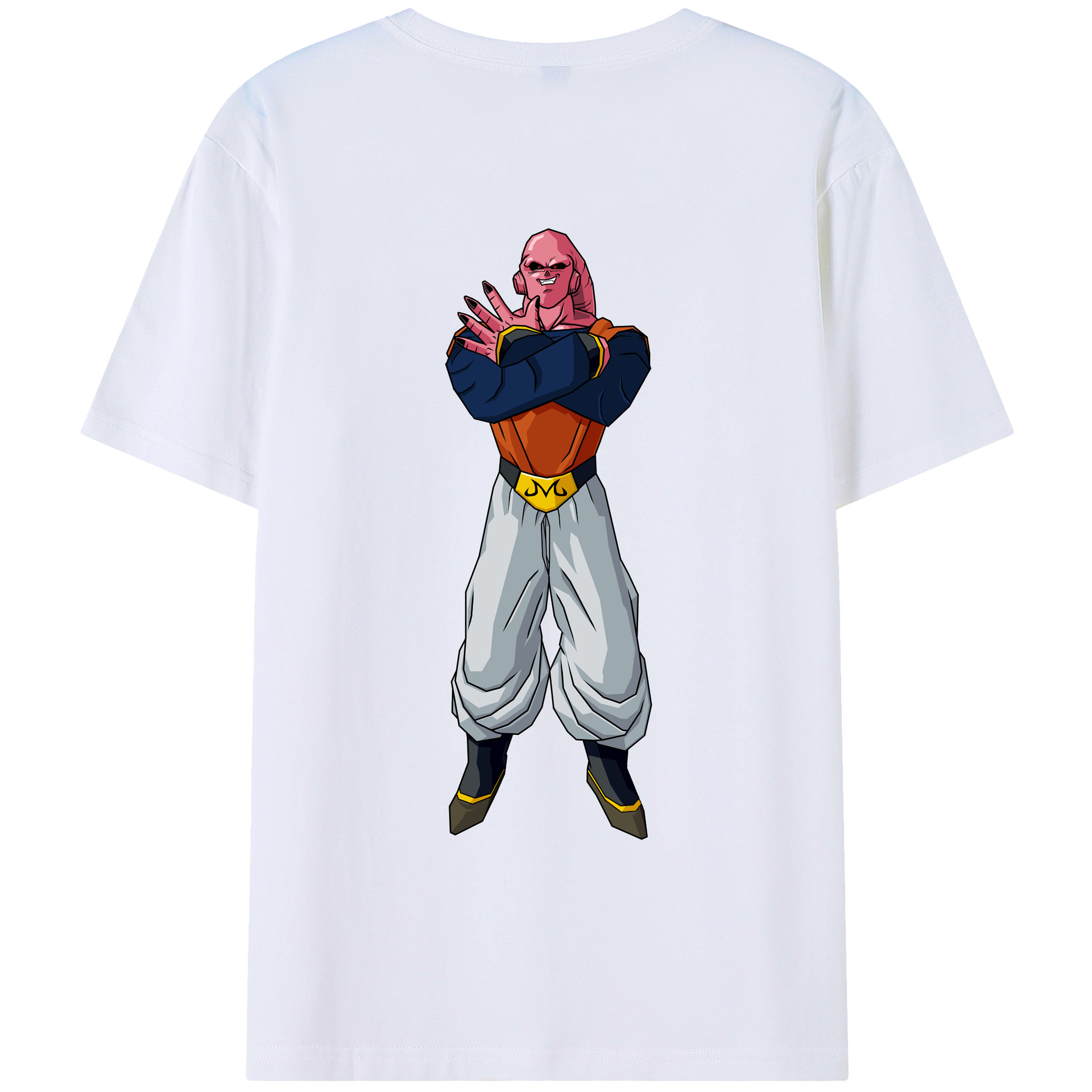 （画像用） ドラゴンボール 魔人ブウ DRAGON BALL Majin Buu レディース半袖Tシャツ(バックプリント)