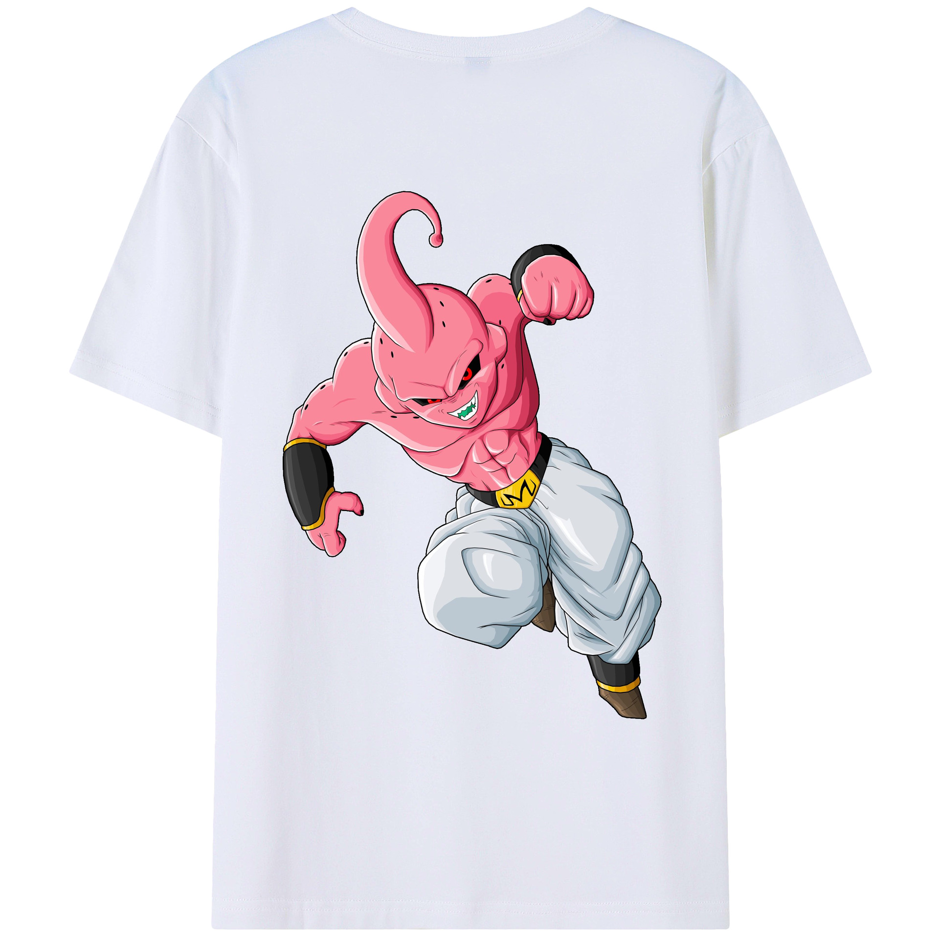 （画像用） ドラゴンボール 魔人ブウ DRAGON BALL Majin Buu レディース半袖Tシャツ(バックプリント)