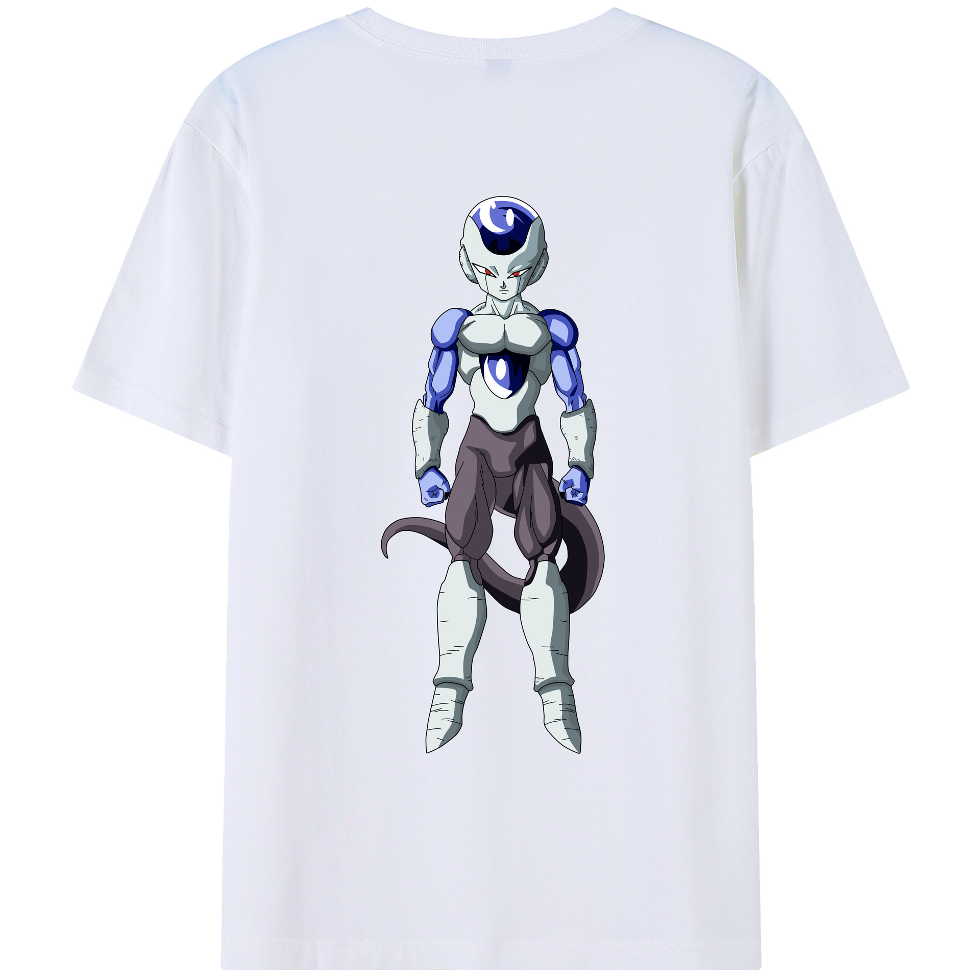 （画像用） ドラゴンボール フリーザ DRAGON BALL Frieza レディース半袖Tシャツ(バックプリント)