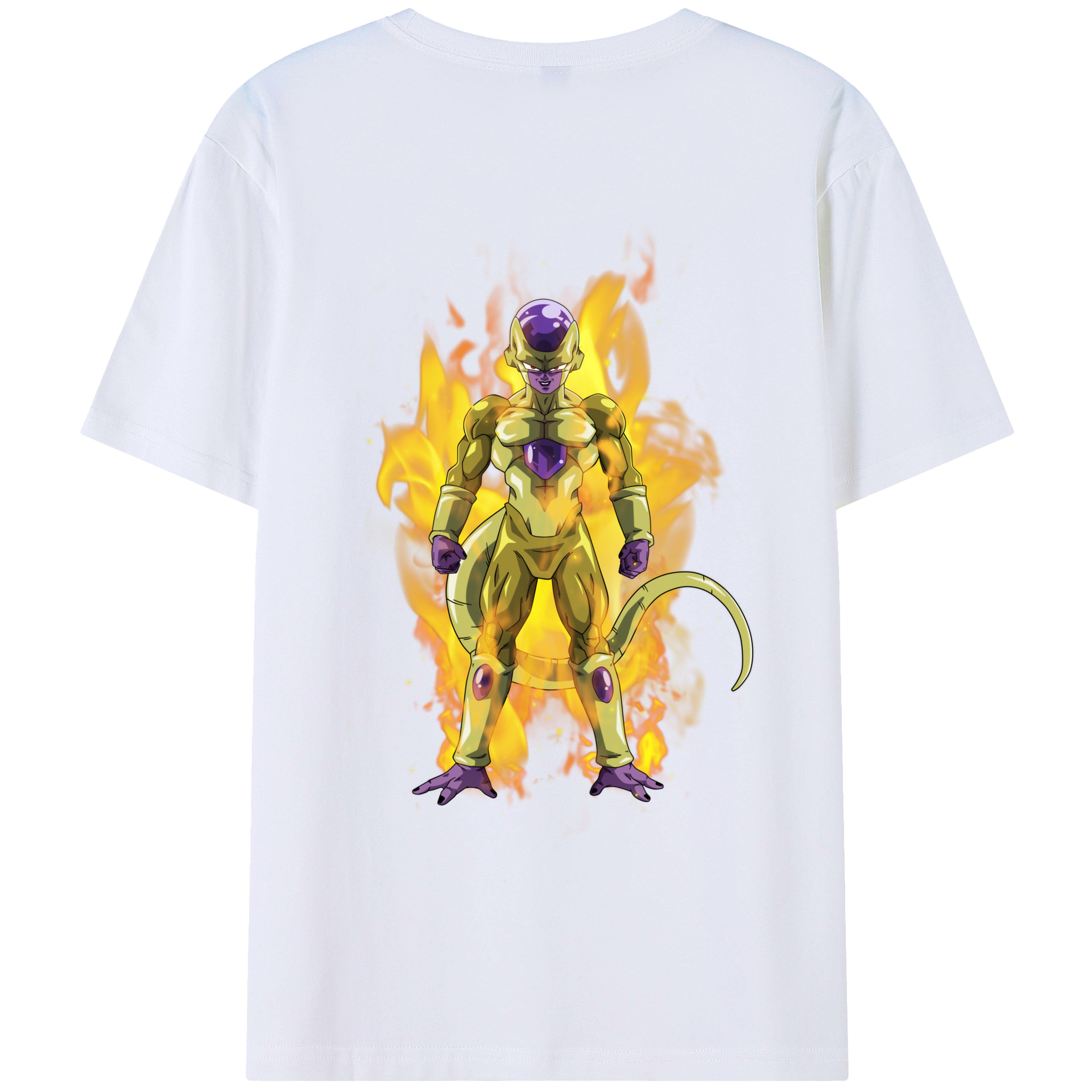 （画像用） ドラゴンボール フリーザ DRAGON BALL Frieza レディース半袖Tシャツ(バックプリント)