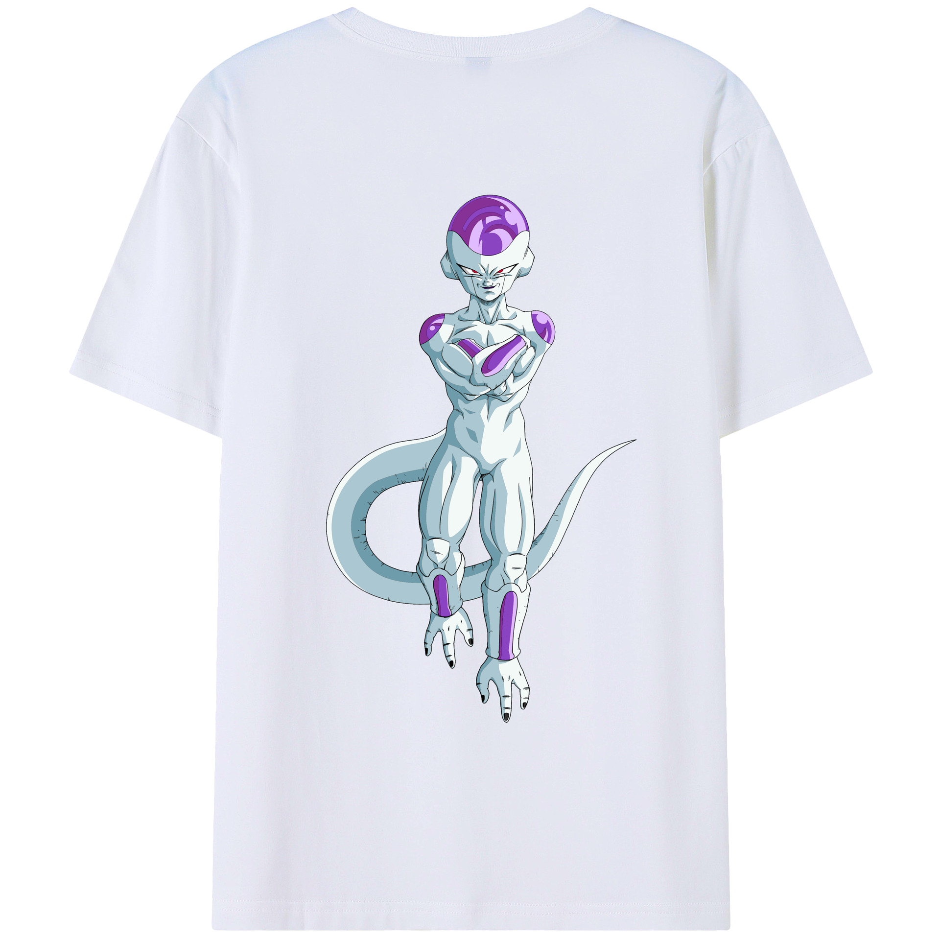（画像用） ドラゴンボール フリーザ DRAGON BALL Frieza レディース半袖Tシャツ(バックプリント)