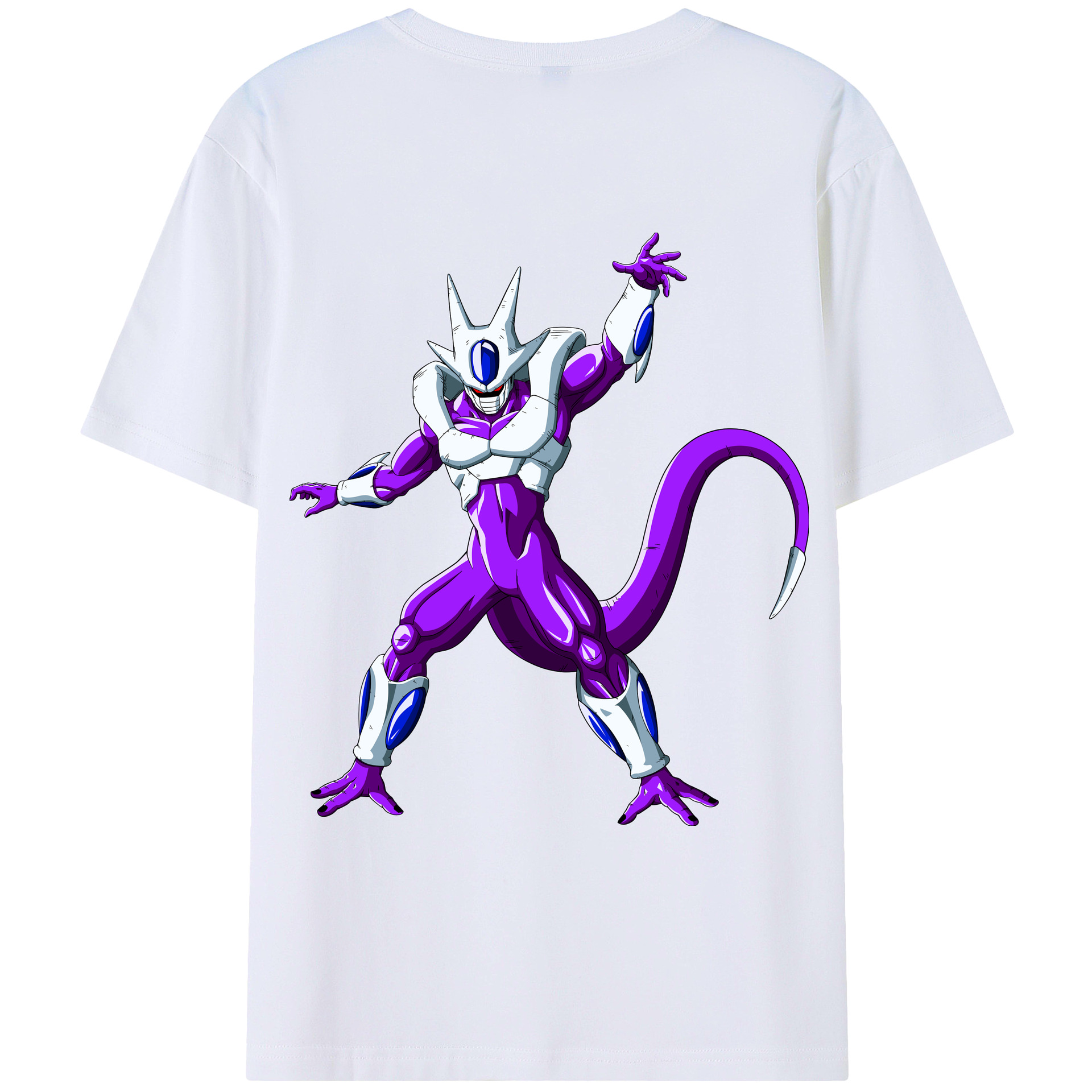 （画像用） ドラゴンボール クウラ DRAGON BALL Cooler Coora レディース半袖Tシャツ(バックプリント)