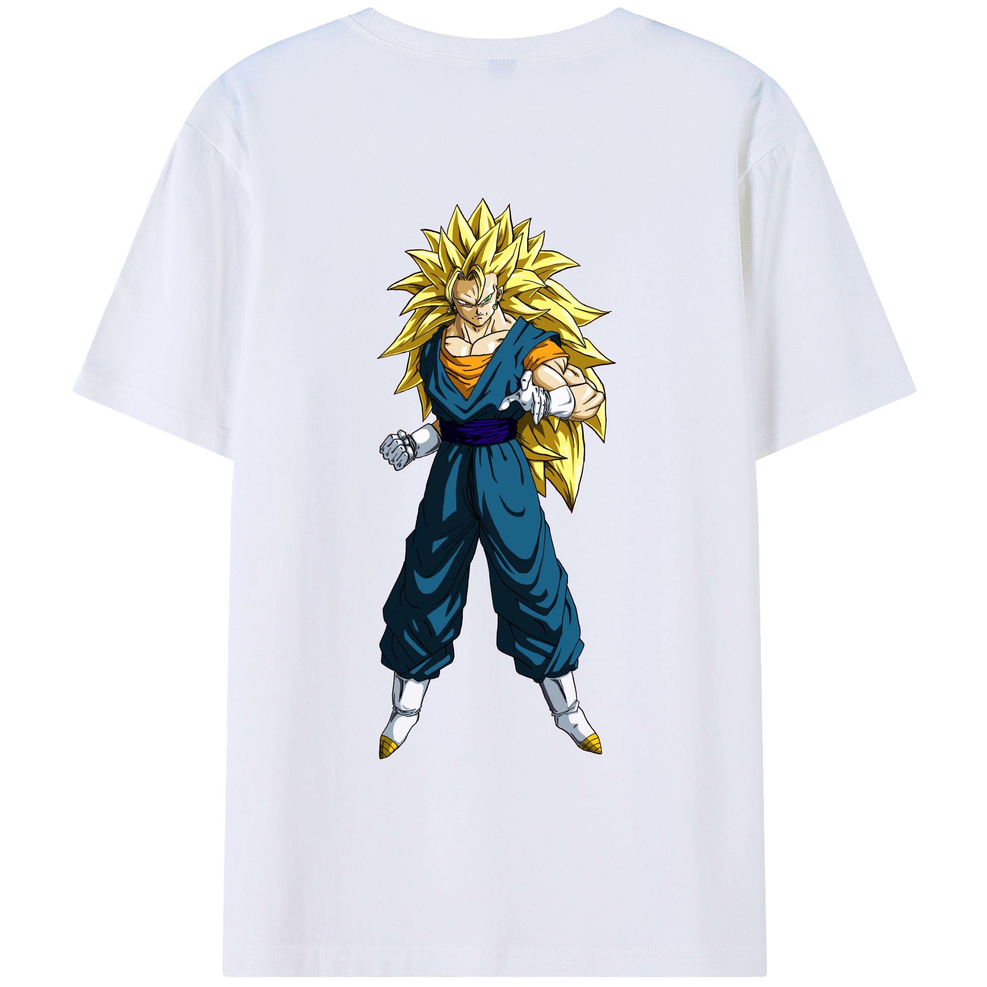 （画像用） ドラゴンボール ベジット DRAGON BALL Vegetto レディース半袖Tシャツ(バックプリント)