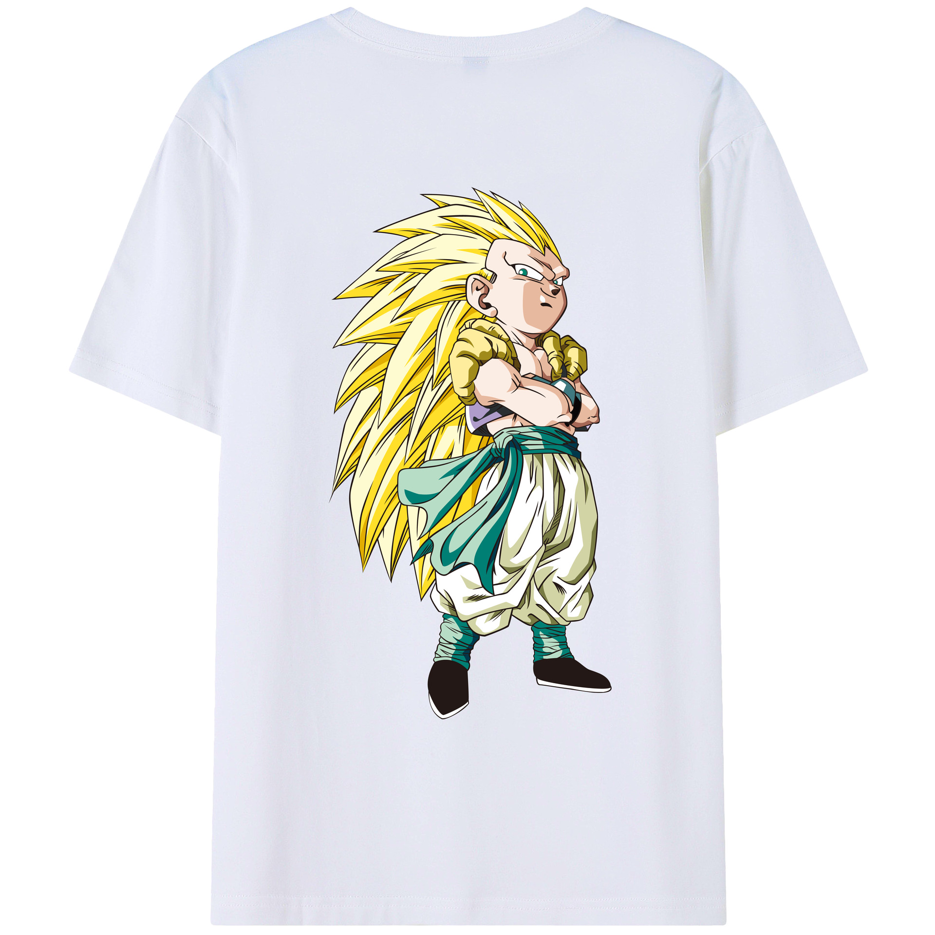 （画像用） ドラゴンボール ベジット DRAGON BALL Vegetto レディース半袖Tシャツ(バックプリント)
