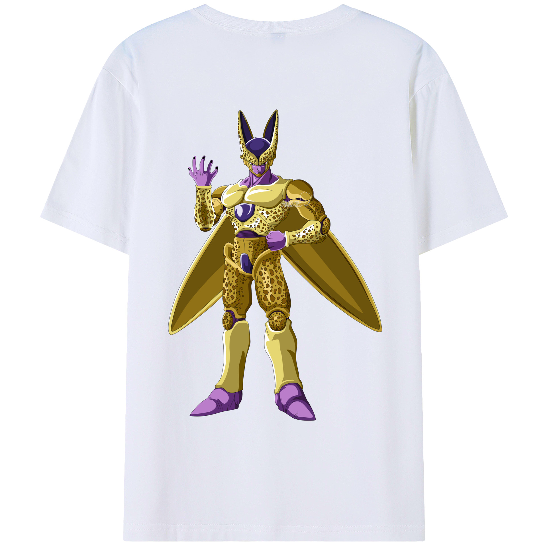 （画像用） ドラゴンボール セル DRAGON BALL Cell レディース半袖Tシャツ(バックプリント)