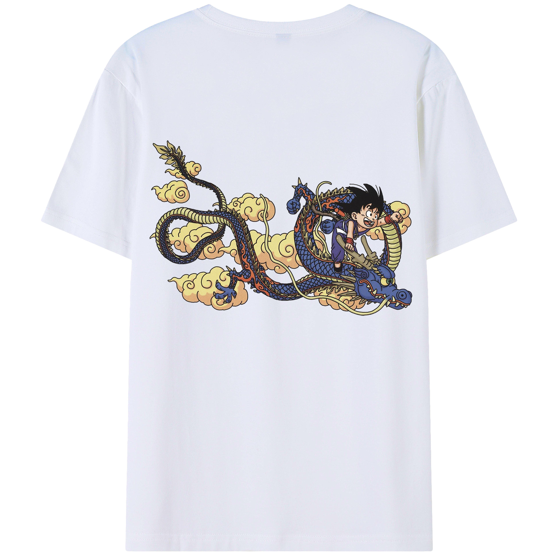 （画像用） ドラゴンボール 神龍 シェンロン DRAGON BALL Shenron レディース半袖Tシャツ(バックプリント)