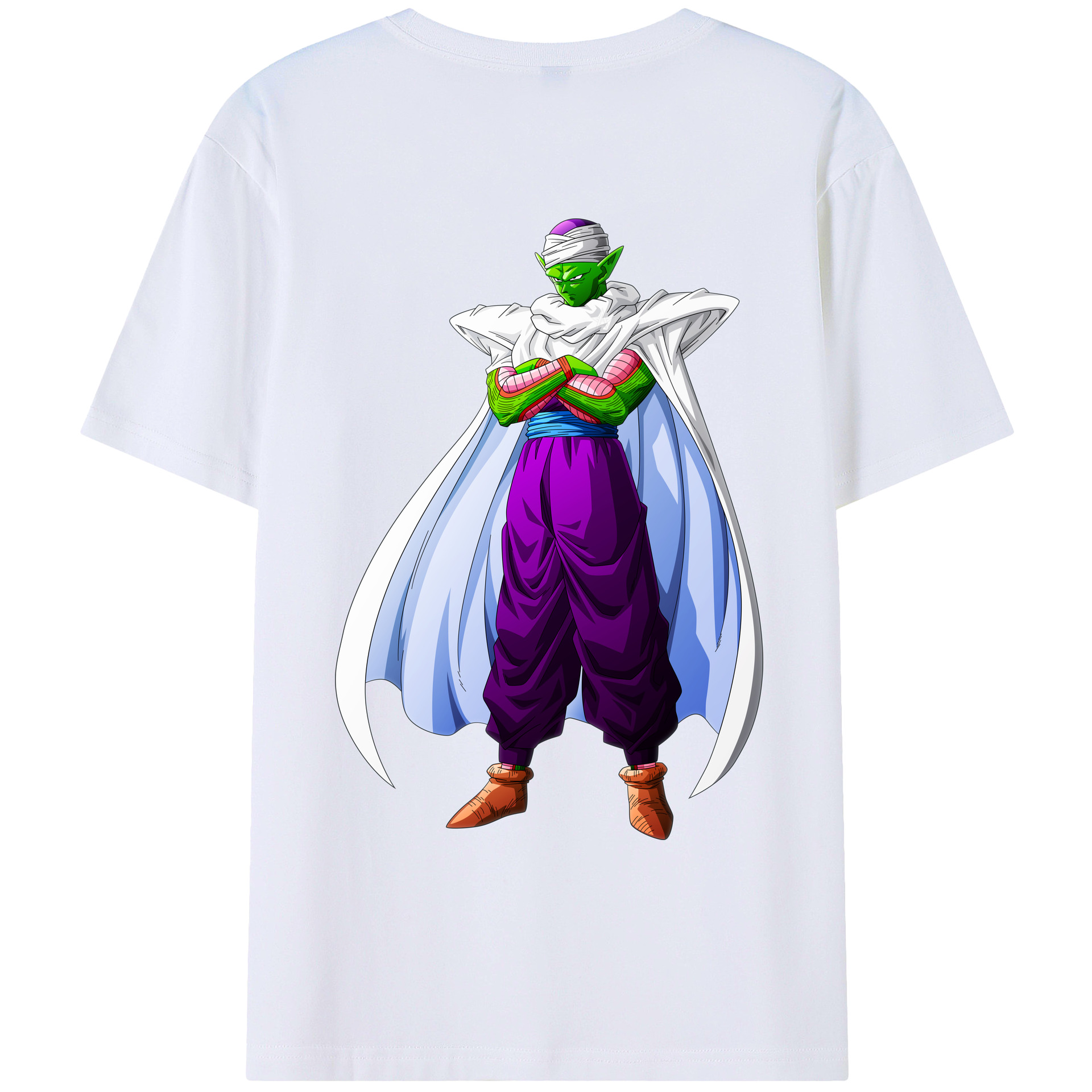（画像用） ドラゴンボール ピッコロ DRAGON BALL Piccolo レディース半袖Tシャツ(バックプリント)