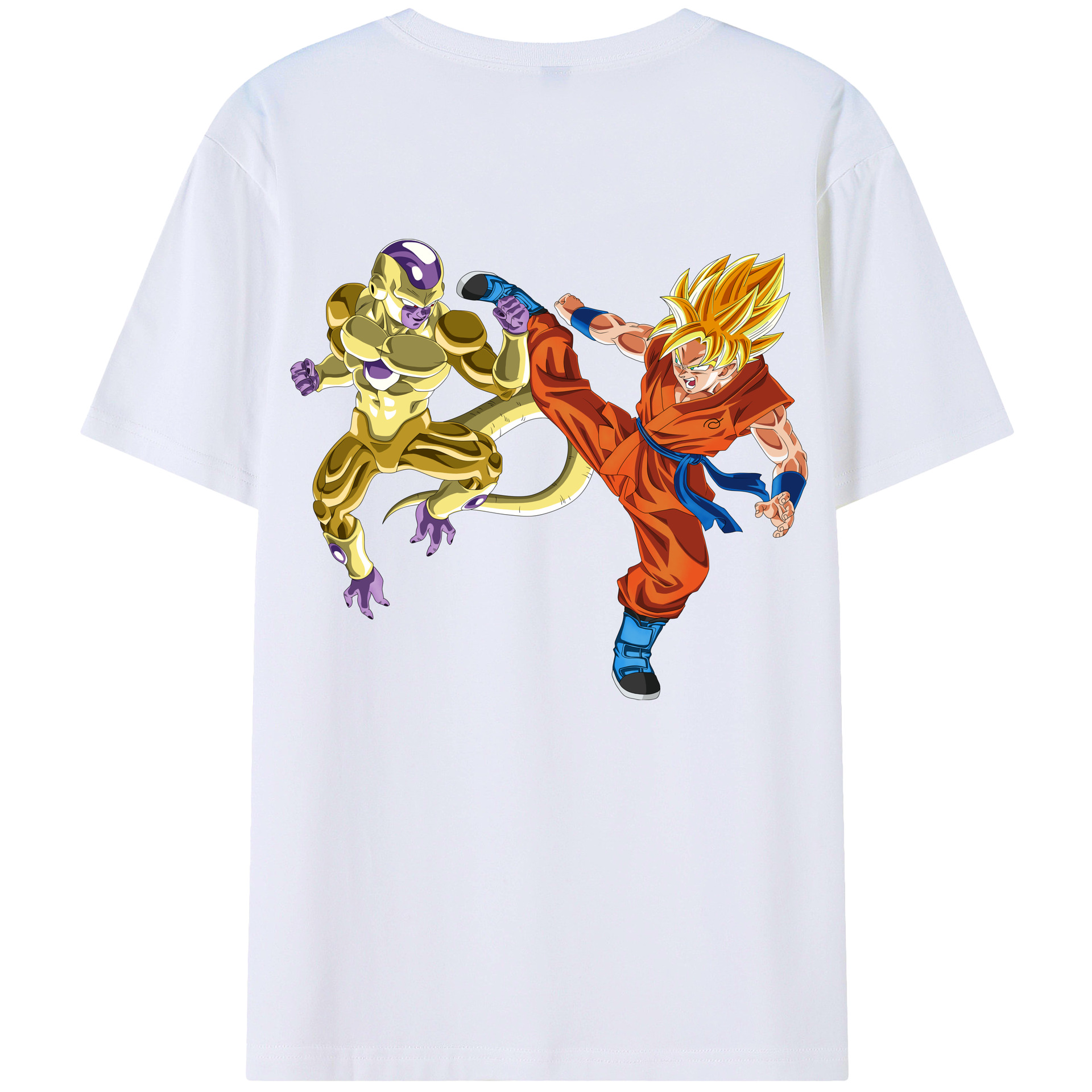 （画像用） ドラゴンボール DRAGON BALL レディース半袖Tシャツ(バックプリント)