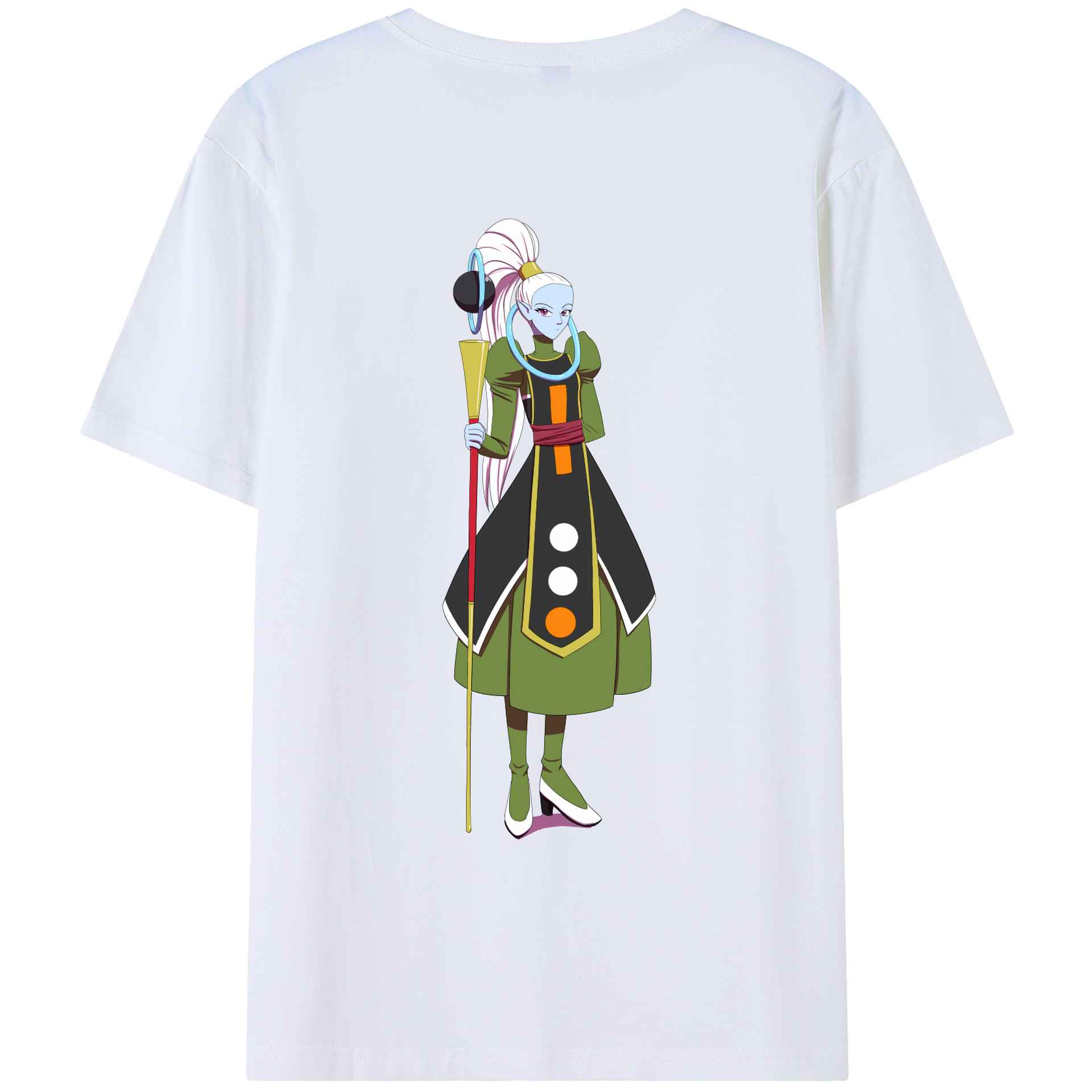 （画像用） ドラゴンボール DRAGON BALL レディース半袖Tシャツ(バックプリント)