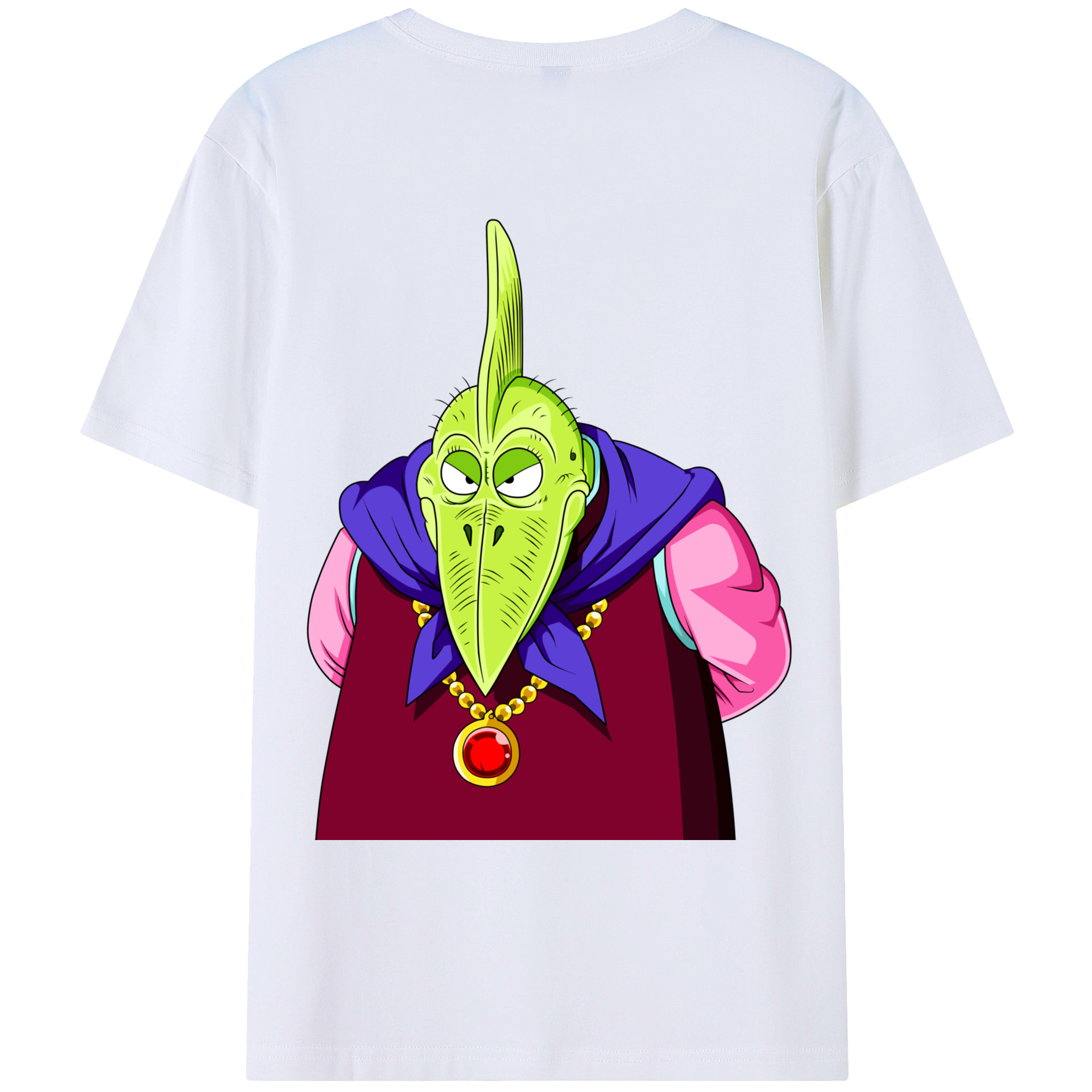 （画像用） ドラゴンボール DRAGON BALL レディース半袖Tシャツ(バックプリント)