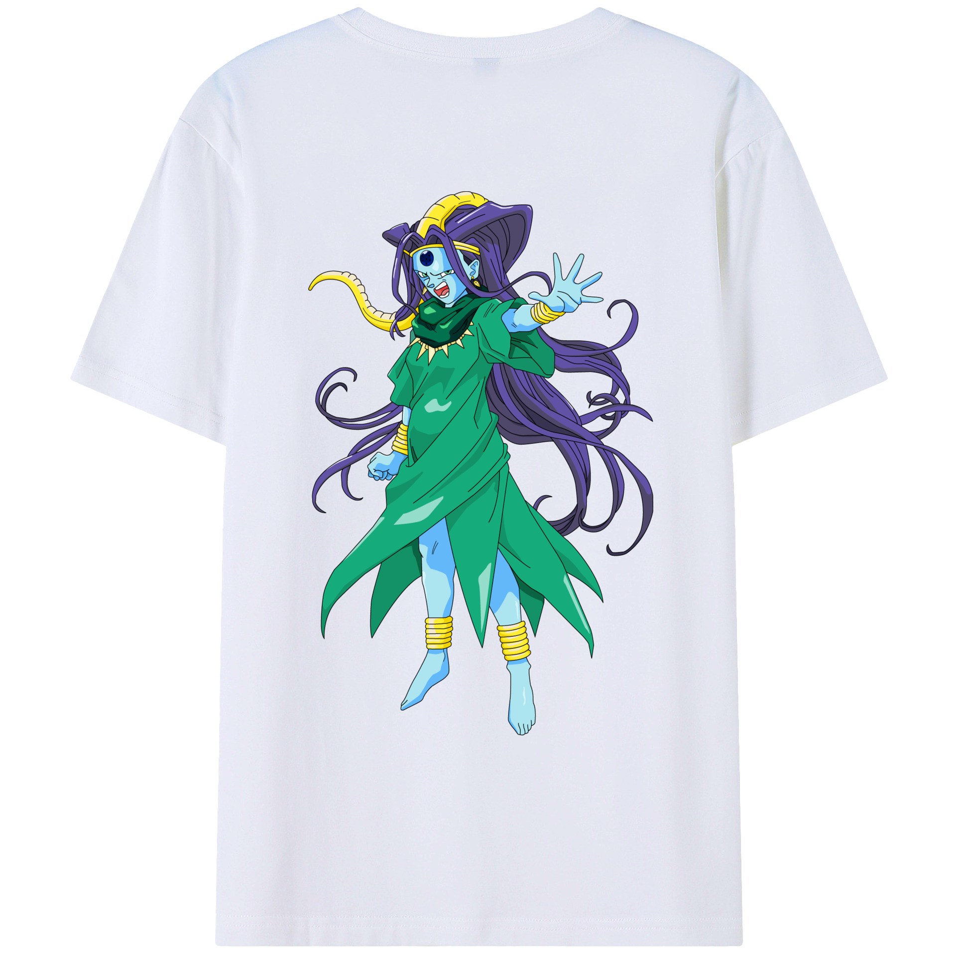 （画像用） ドラゴンボール DRAGON BALL レディース半袖Tシャツ(バックプリント)