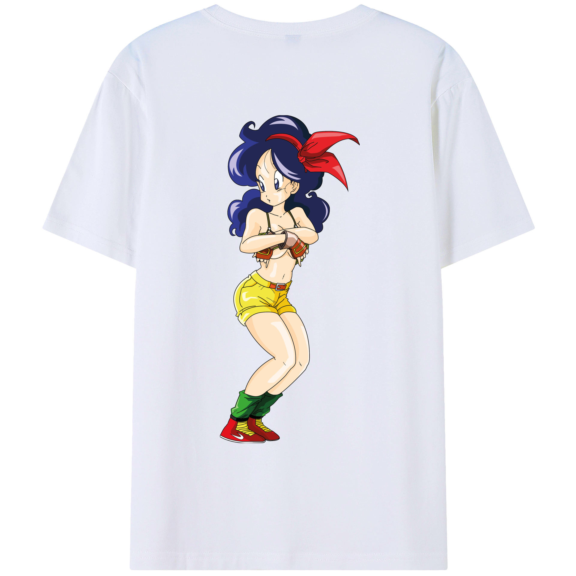 （画像用） ドラゴンボール DRAGON BALL レディース半袖Tシャツ(バックプリント)