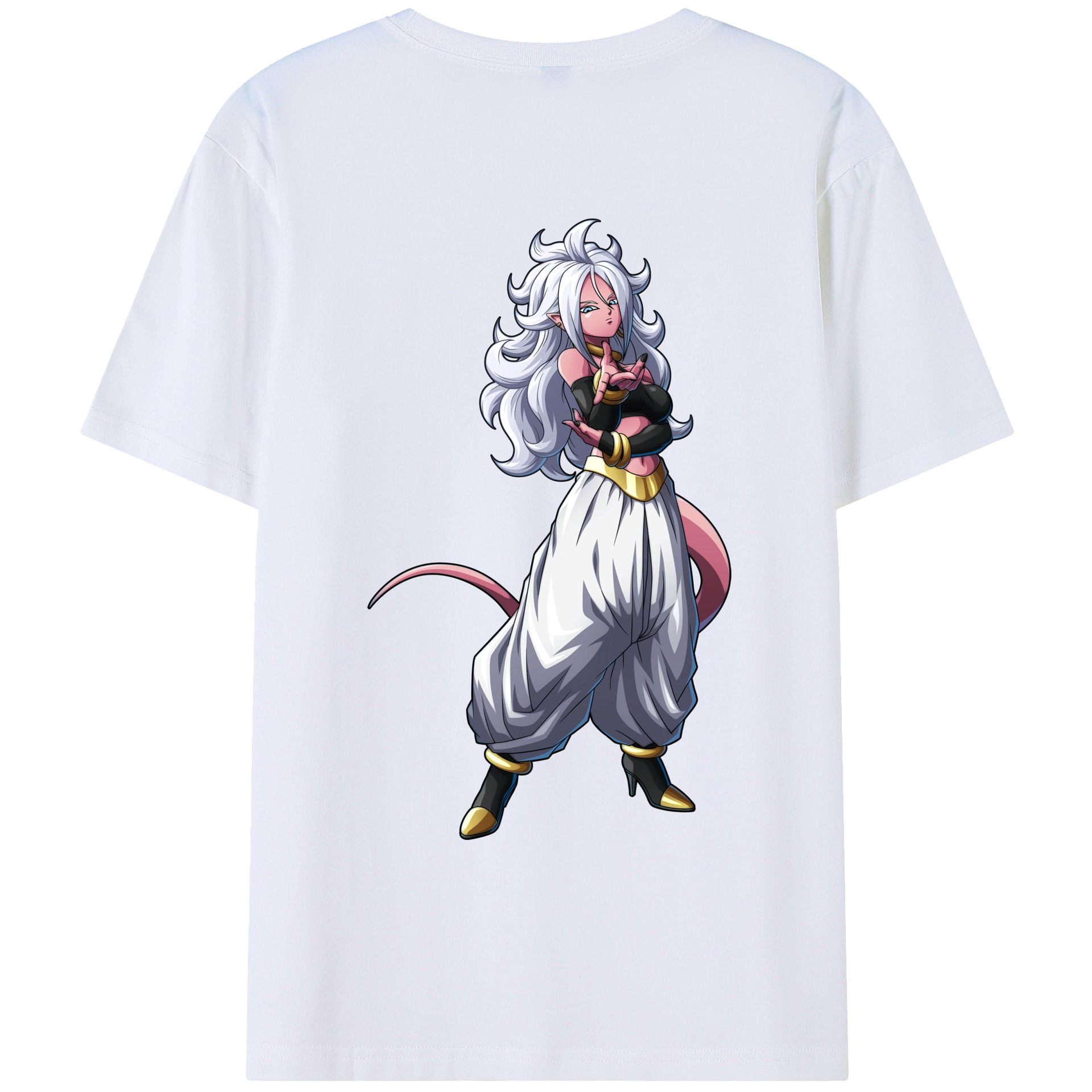 （画像用） ドラゴンボール DRAGON BALL レディース半袖Tシャツ(バックプリント)