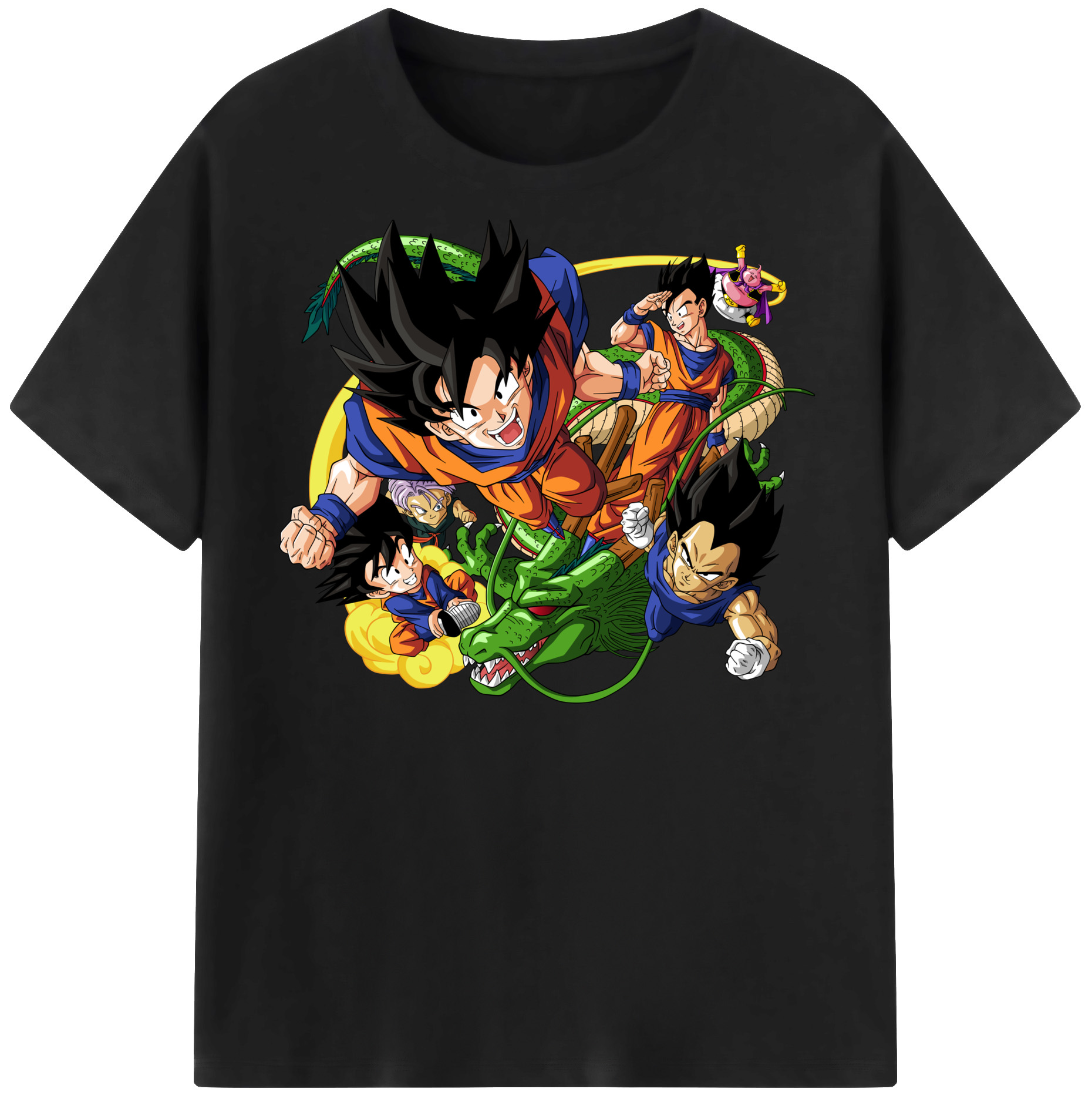 （画像用） ドラゴンボール DRAGON BALL レディースカジュアルプリントTシャツ（綿100％）