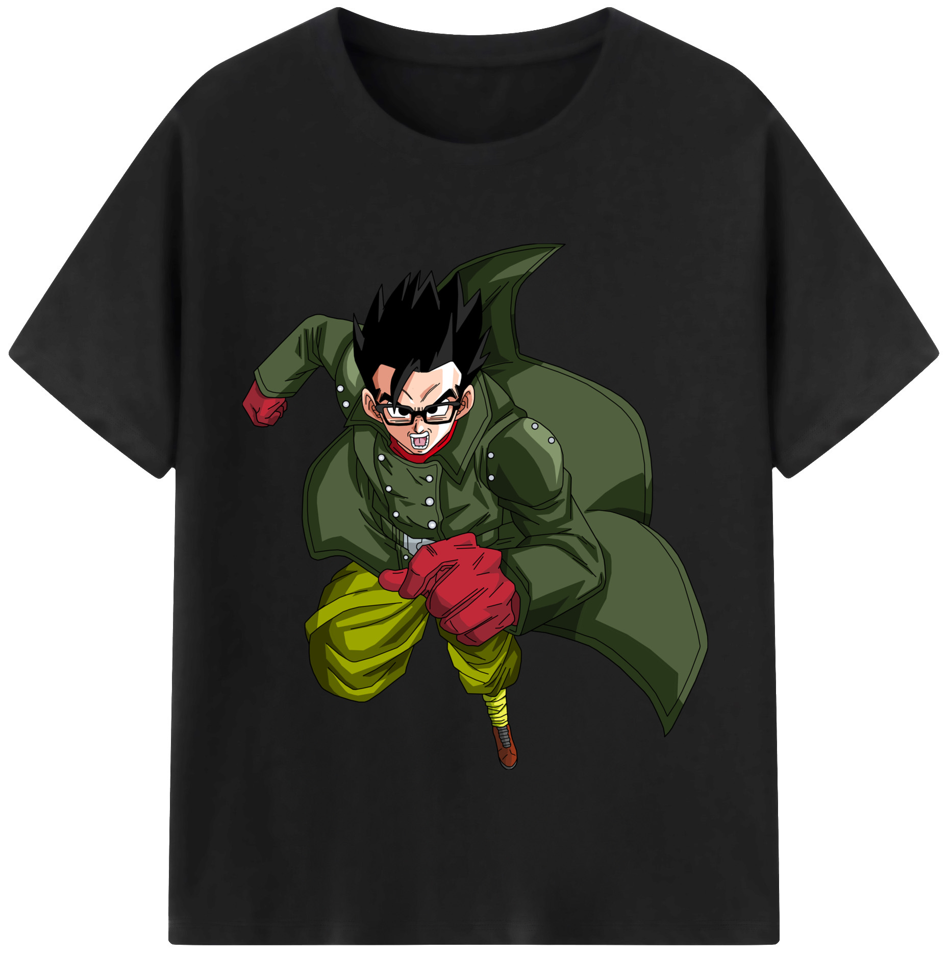 （画像用） ドラゴンボール 孫 悟飯（そんごはん）DRAGON BALL Son Gohan レディースカジュアルプリントTシャツ（綿100％）