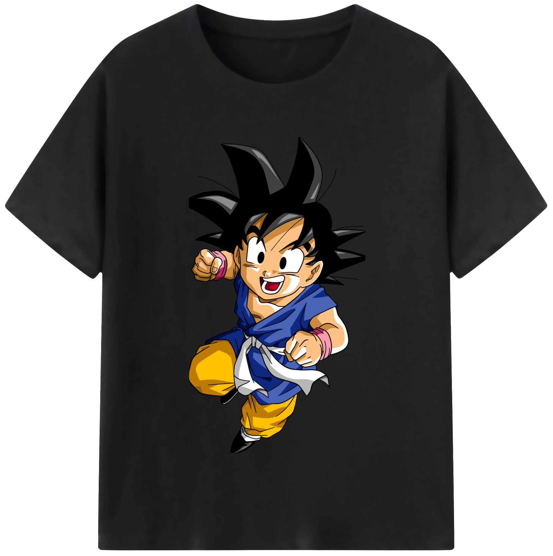 （画像用） ドラゴンボール 孫悟天 そん ごてん DRAGON BALL Son Goten レディースカジュアルプリントTシャツ（綿100％）