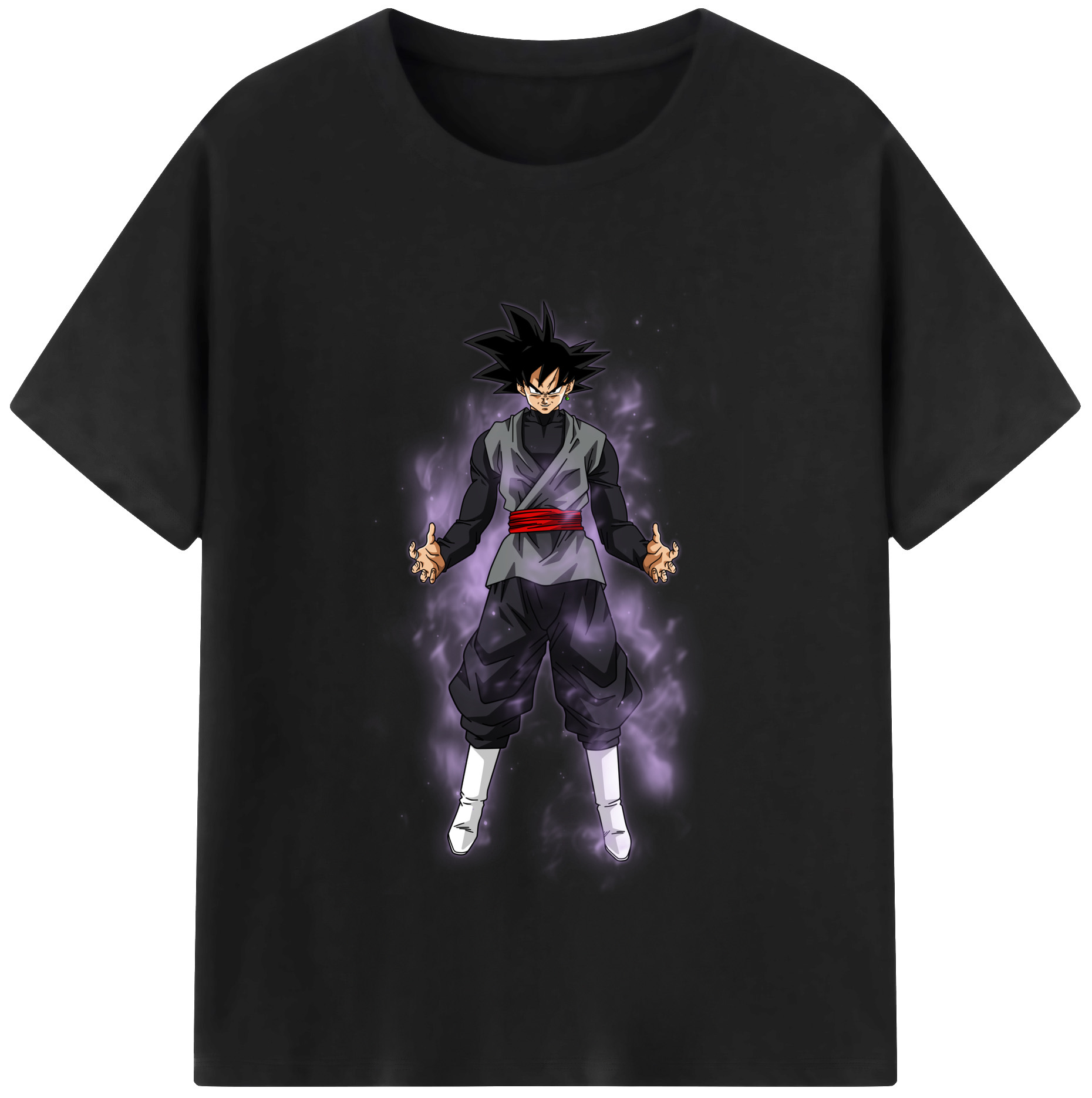 （画像用） ドラゴンボール ベジータ四世（Bejīta Yonsei）DRAGON BALL Vegeta IV レディースカジュアルプリントTシャツ（綿100％）