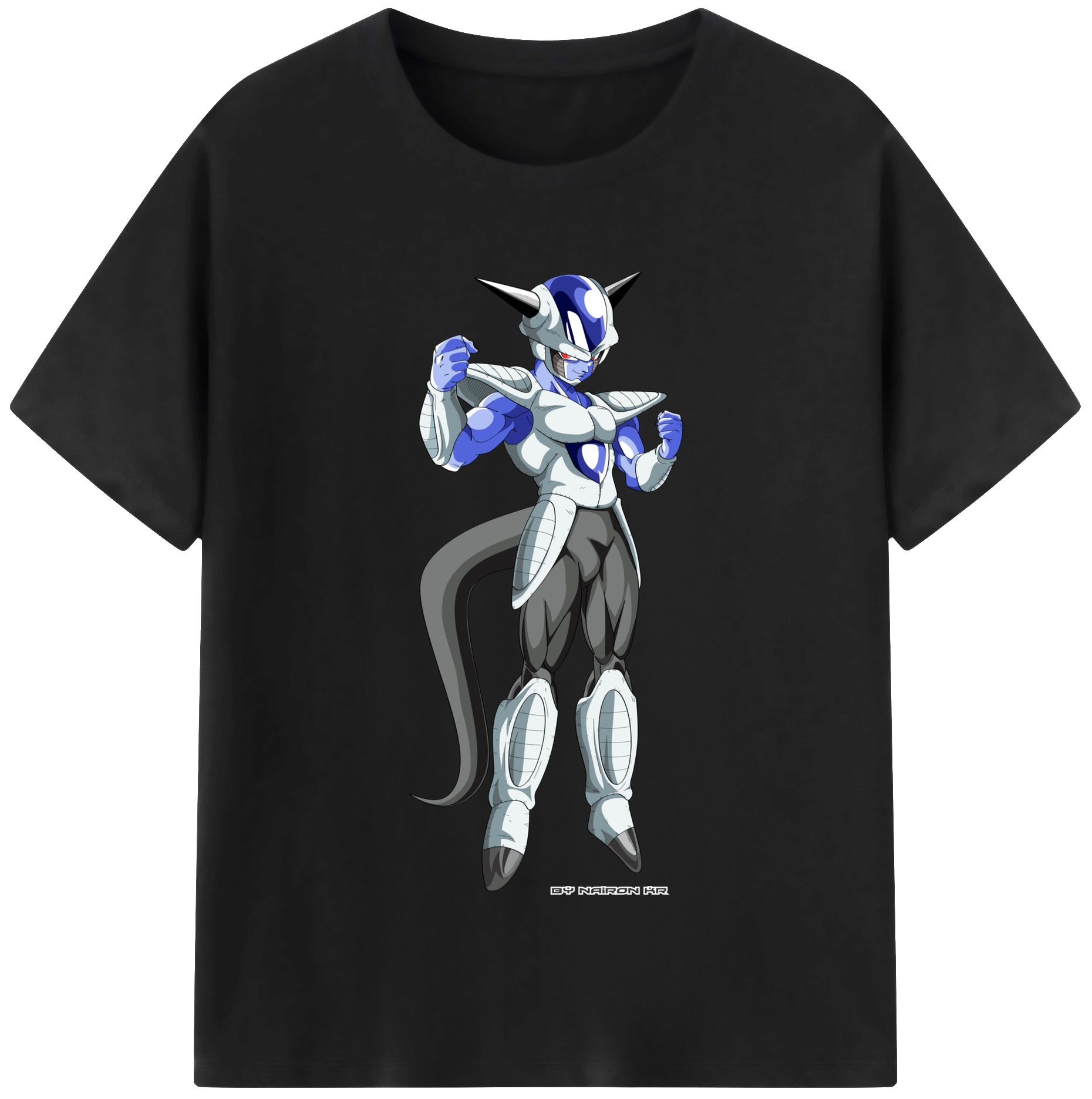 （画像用） ドラゴンボール フリーザ DRAGON BALL Frieza レディースカジュアルプリントTシャツ（綿100％）