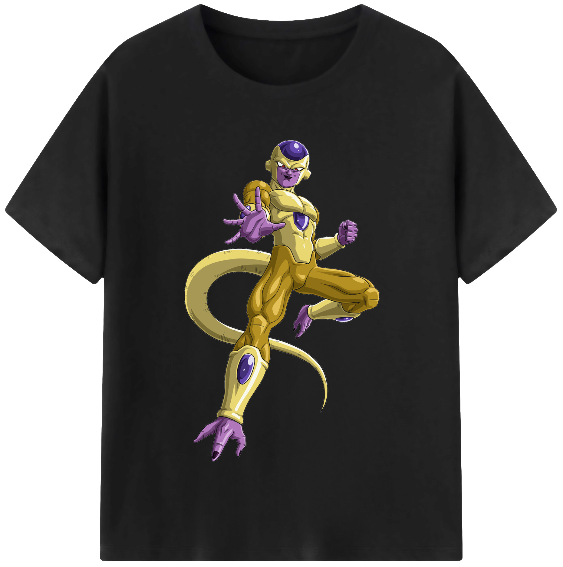 （画像用） ドラゴンボール フリーザ DRAGON BALL Frieza レディースカジュアルプリントTシャツ（綿100％）