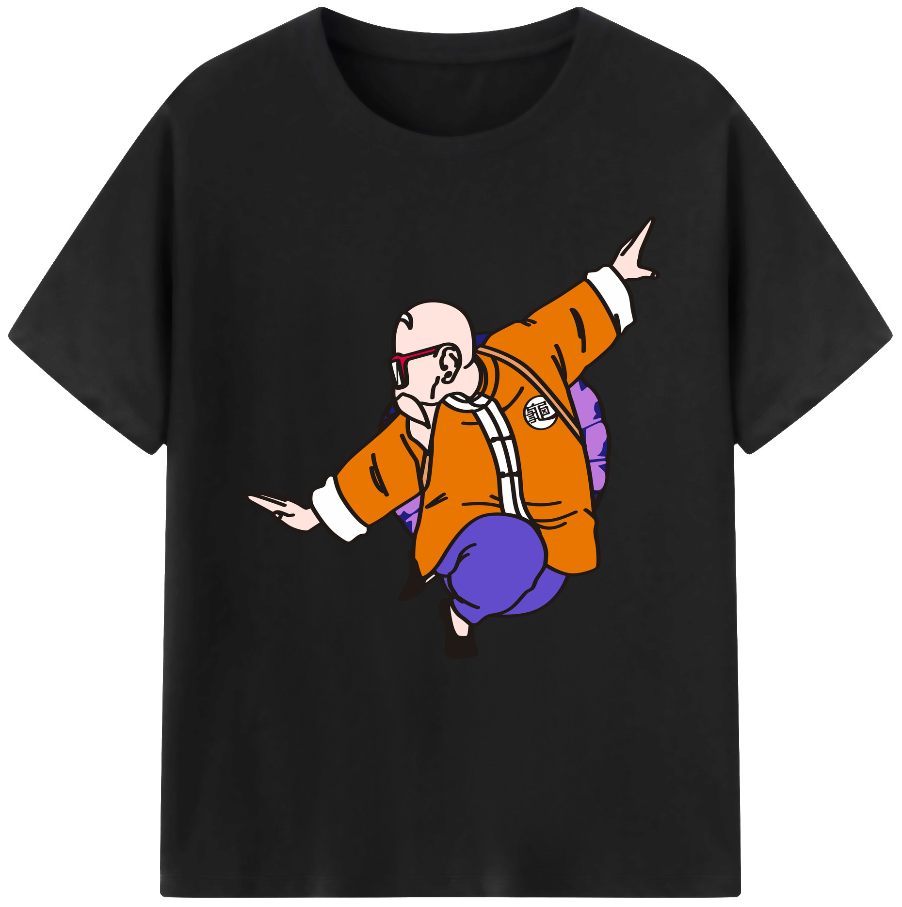 （画像用） ドラゴンボール 亀仙人（かめせんにん） DRAGON BALL Master Roshi Kame Sennin レディースカジュアルプリントTシャツ（綿100％）