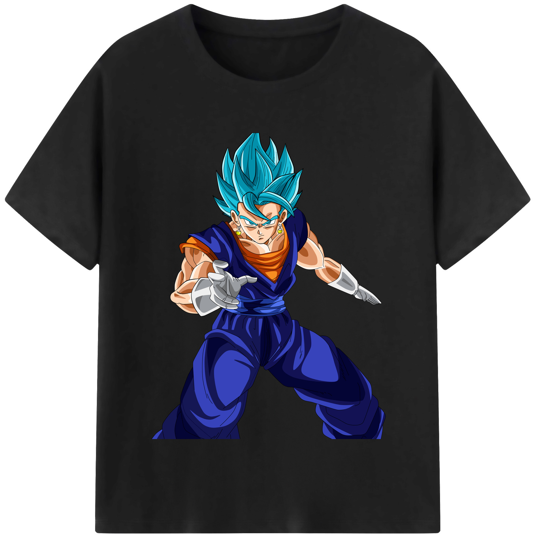 （画像用） ドラゴンボール ベジット DRAGON BALL Vegetto レディースカジュアルプリントTシャツ（綿100％）