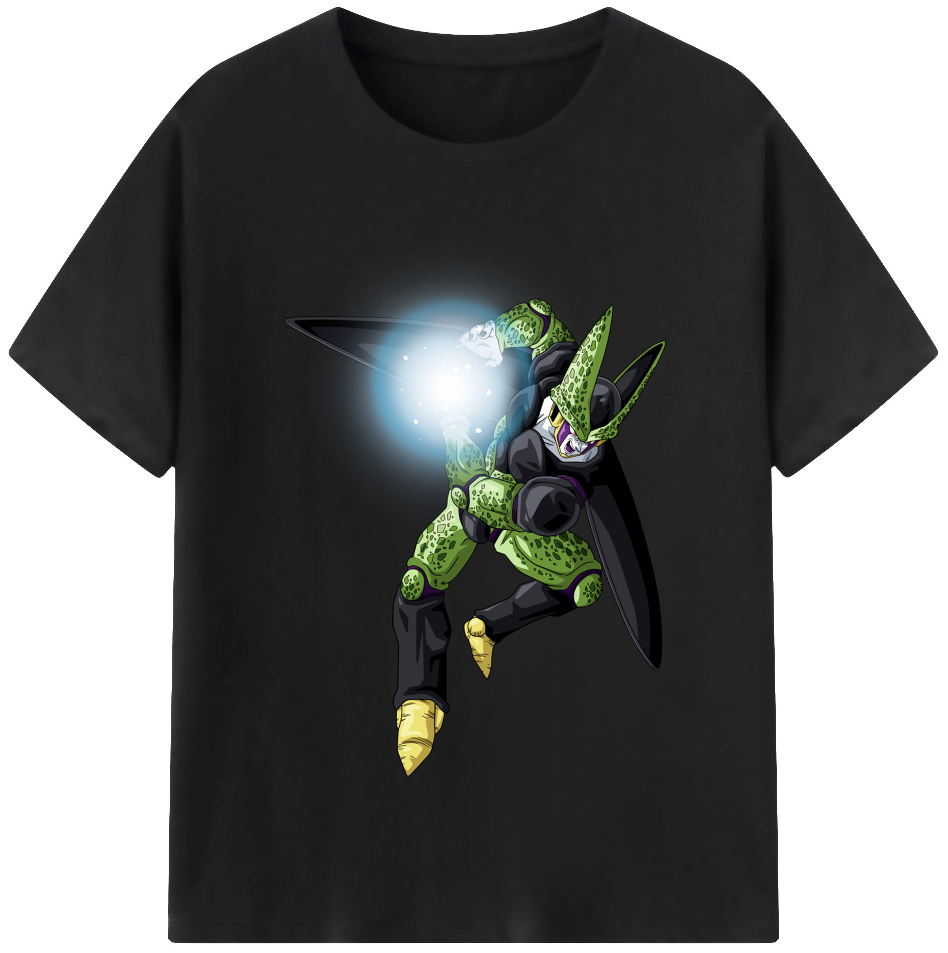 （画像用） ドラゴンボール セル DRAGON BALL Cell レディースカジュアルプリントTシャツ（綿100％）