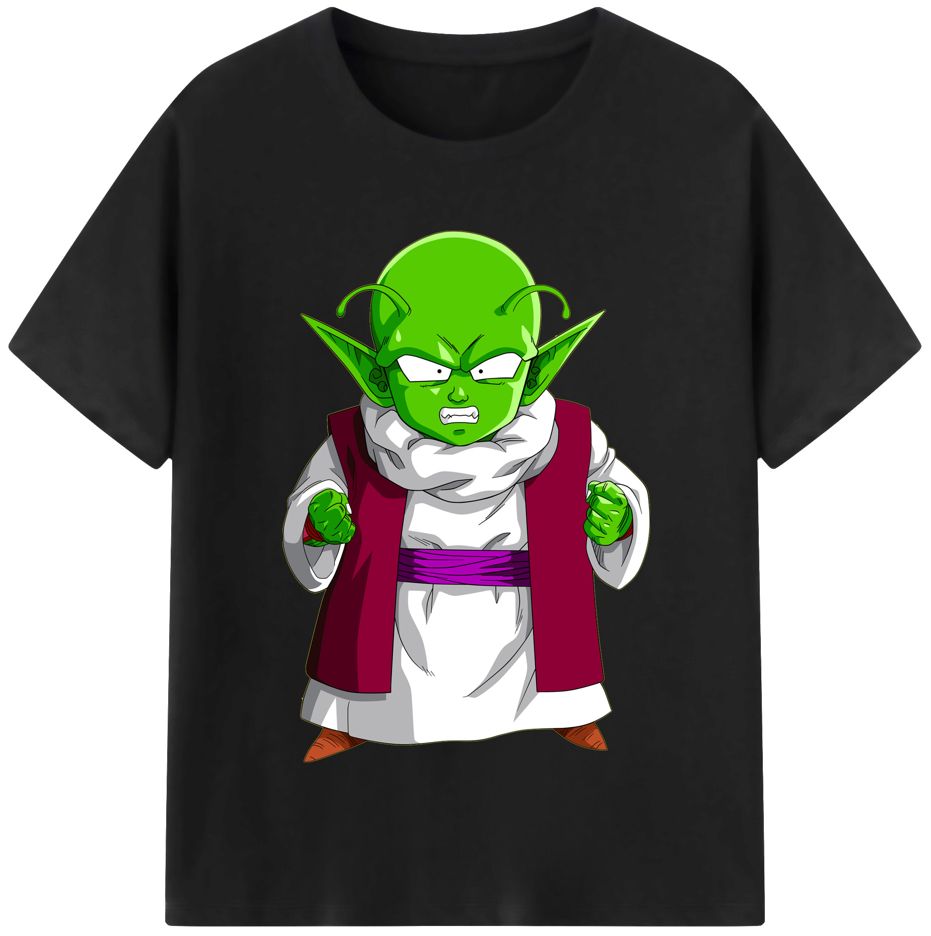 （画像用） ドラゴンボール ピッコロ DRAGON BALL Piccolo レディースカジュアルプリントTシャツ（綿100％）
