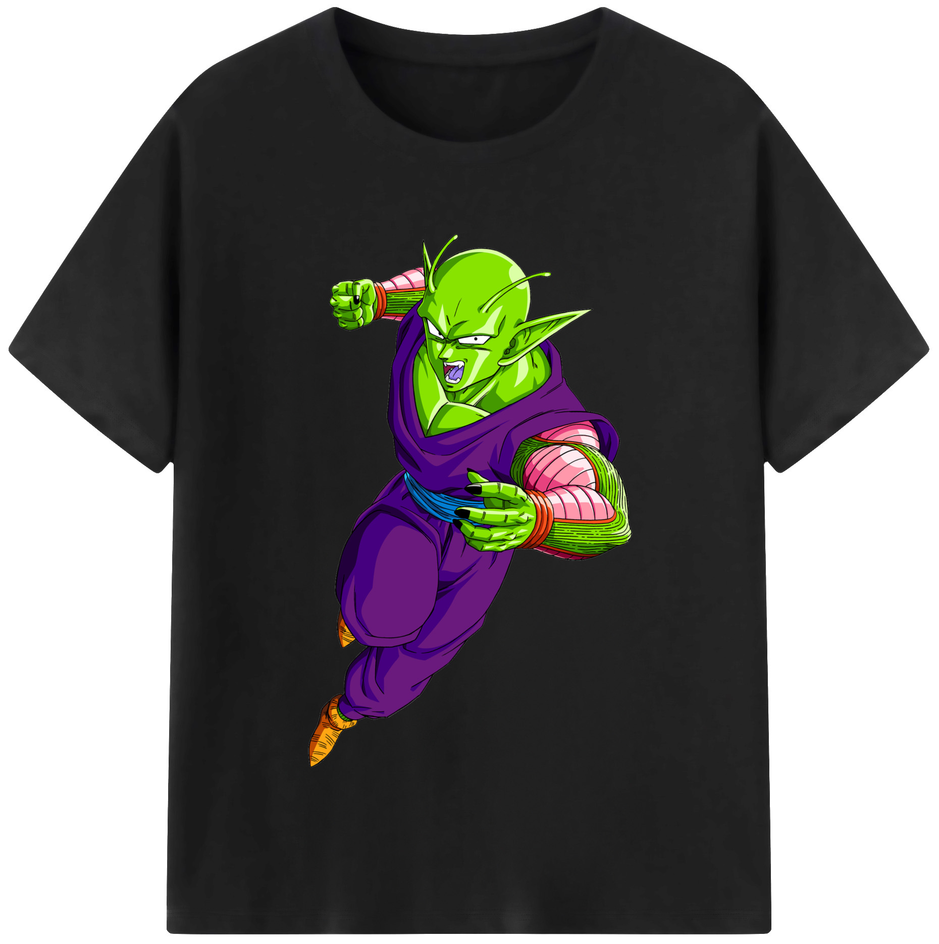 （画像用） ドラゴンボール ピッコロ DRAGON BALL Piccolo レディースカジュアルプリントTシャツ（綿100％）